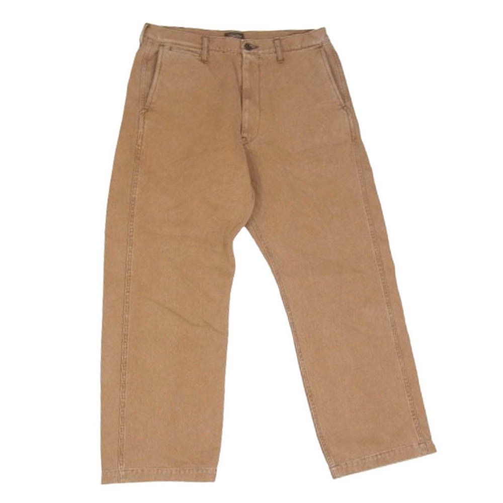 Sugar Cane Cotton Duck Wide Trousers Aged Size US 34 / EU 50 - 1 Thumbnail