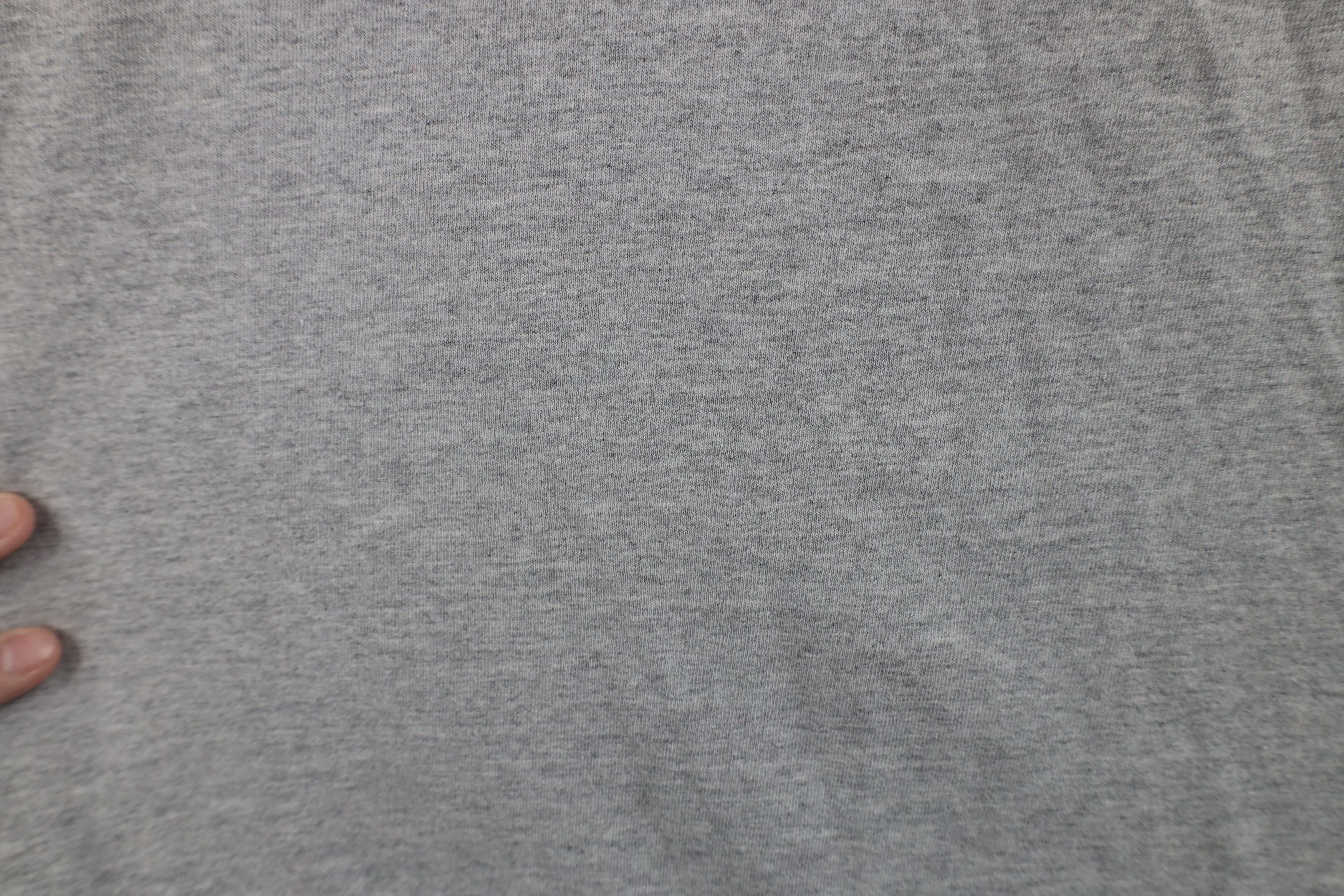 Vintage Vintage 90s Streetwear Heavyweight T-Shirt Heather Gray Size US L / EU 52-54 / 3 - 7 Thumbnail