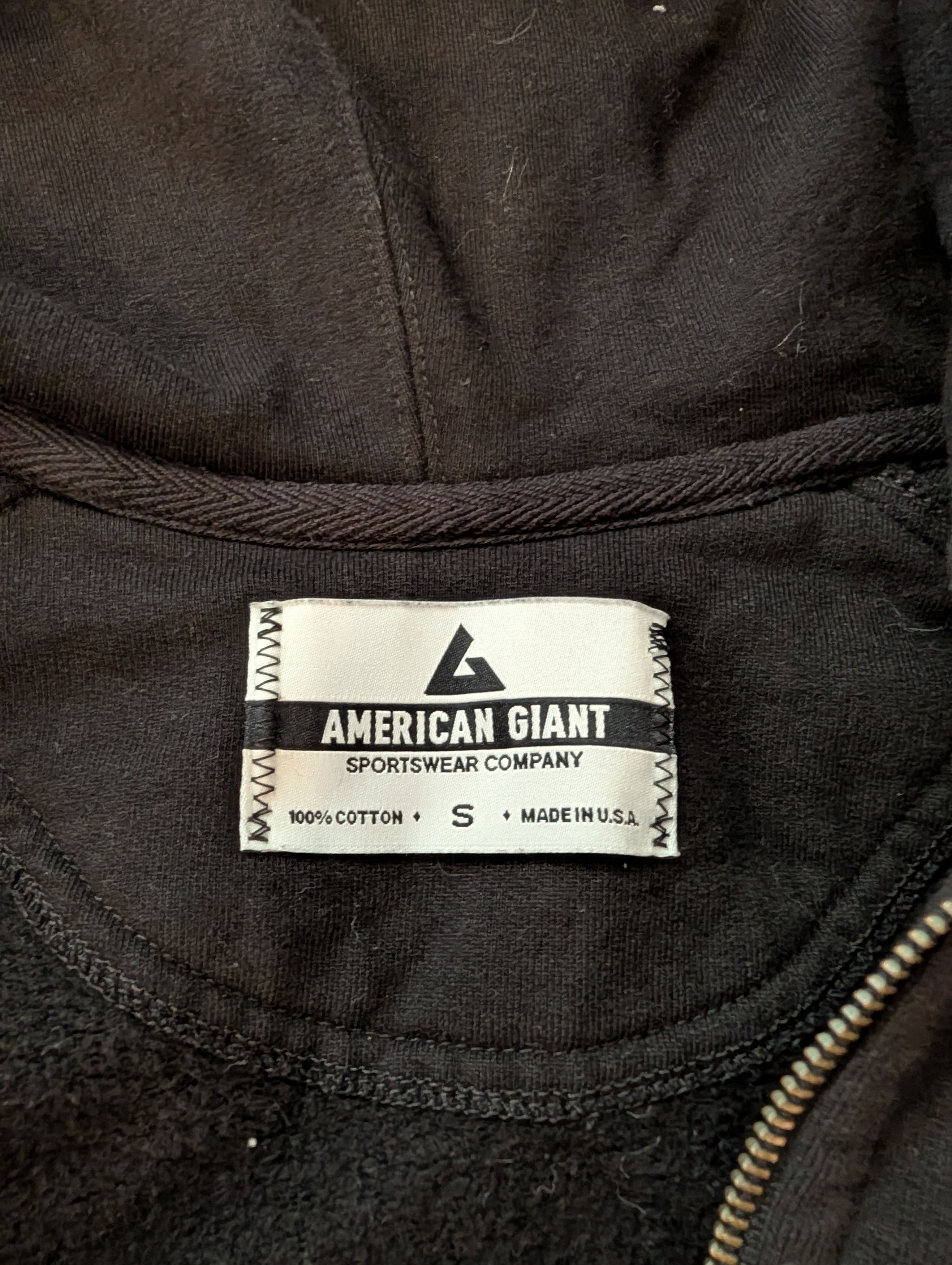 American Giant Men's Classic Full Zip Hoodie Size US S / EU 44-46 / 1 - 2 Thumbnail