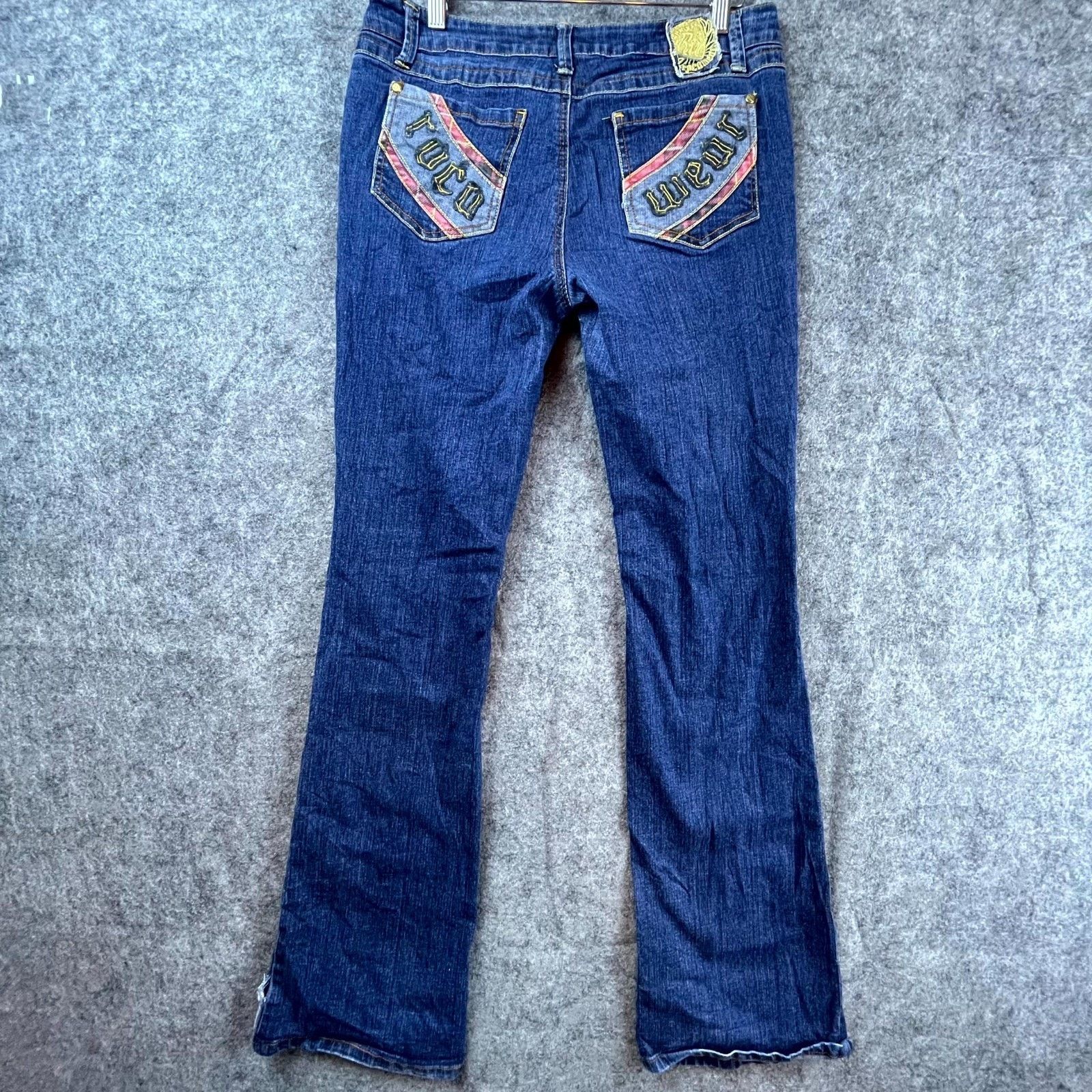Rocawear Vintage Rocawear Bootcut Jeans Womens 11 Y2K Logo Embroider Size 30" / US 8 / IT 44 - 1 Thumbnail
