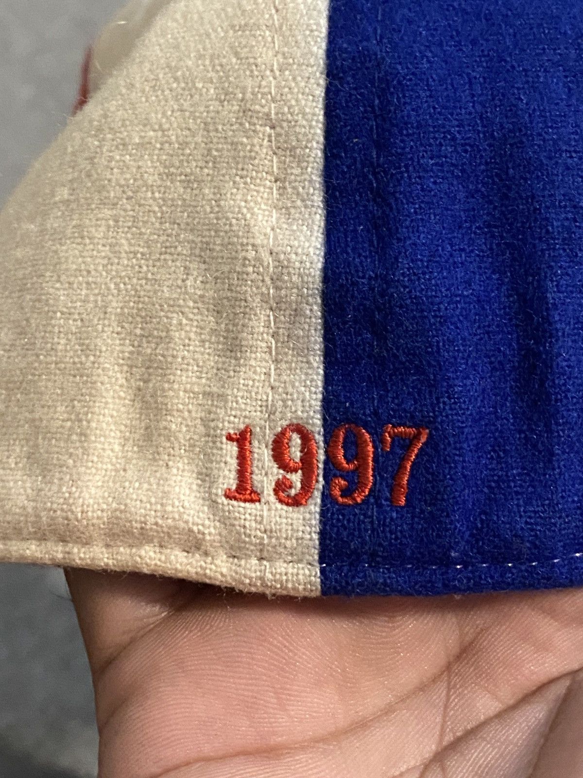 Twins Enterprise Inc. × Vintage VINTAGE 90’s PHILADELPHIA 76rs FITTED CAP Size ONE SIZE - 3 Thumbnail