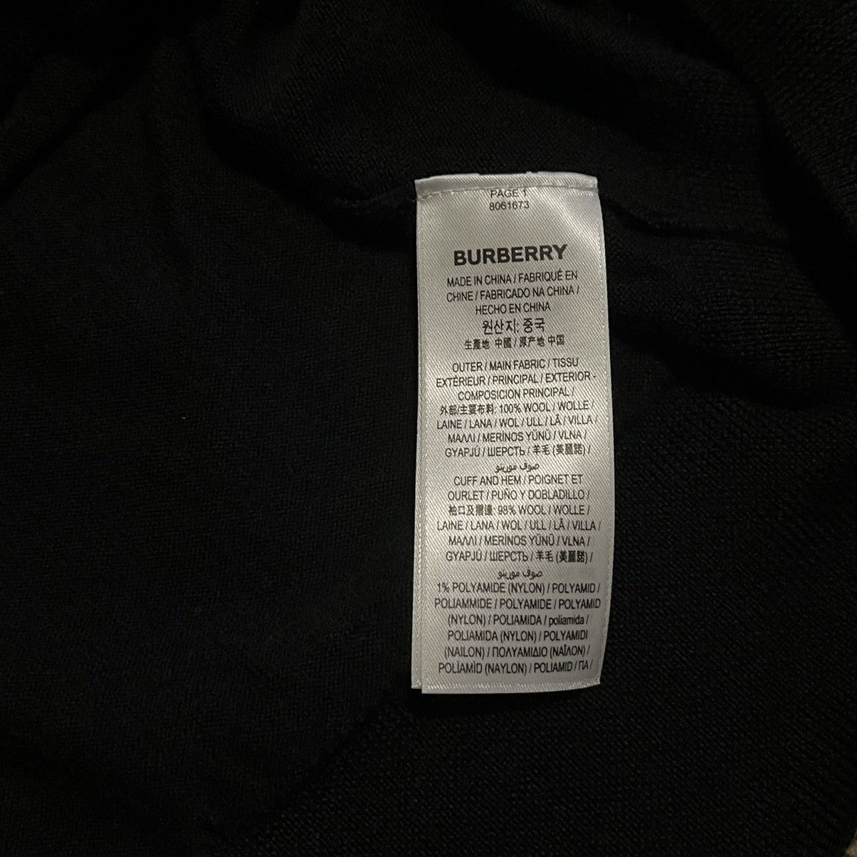 Burberry BURBERRY sweater black Size US L / EU 52-54 / 3 - 4 Thumbnail