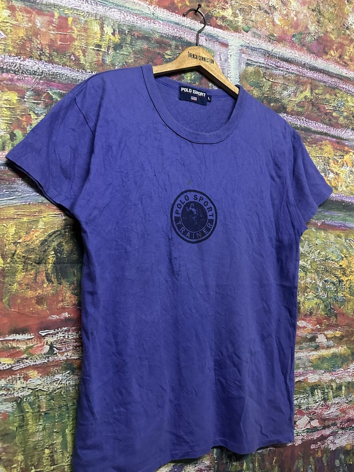 Polo Ralph Lauren Vintage Polo Sport Tee Size US L / EU 52-54 / 3 - 5 Thumbnail