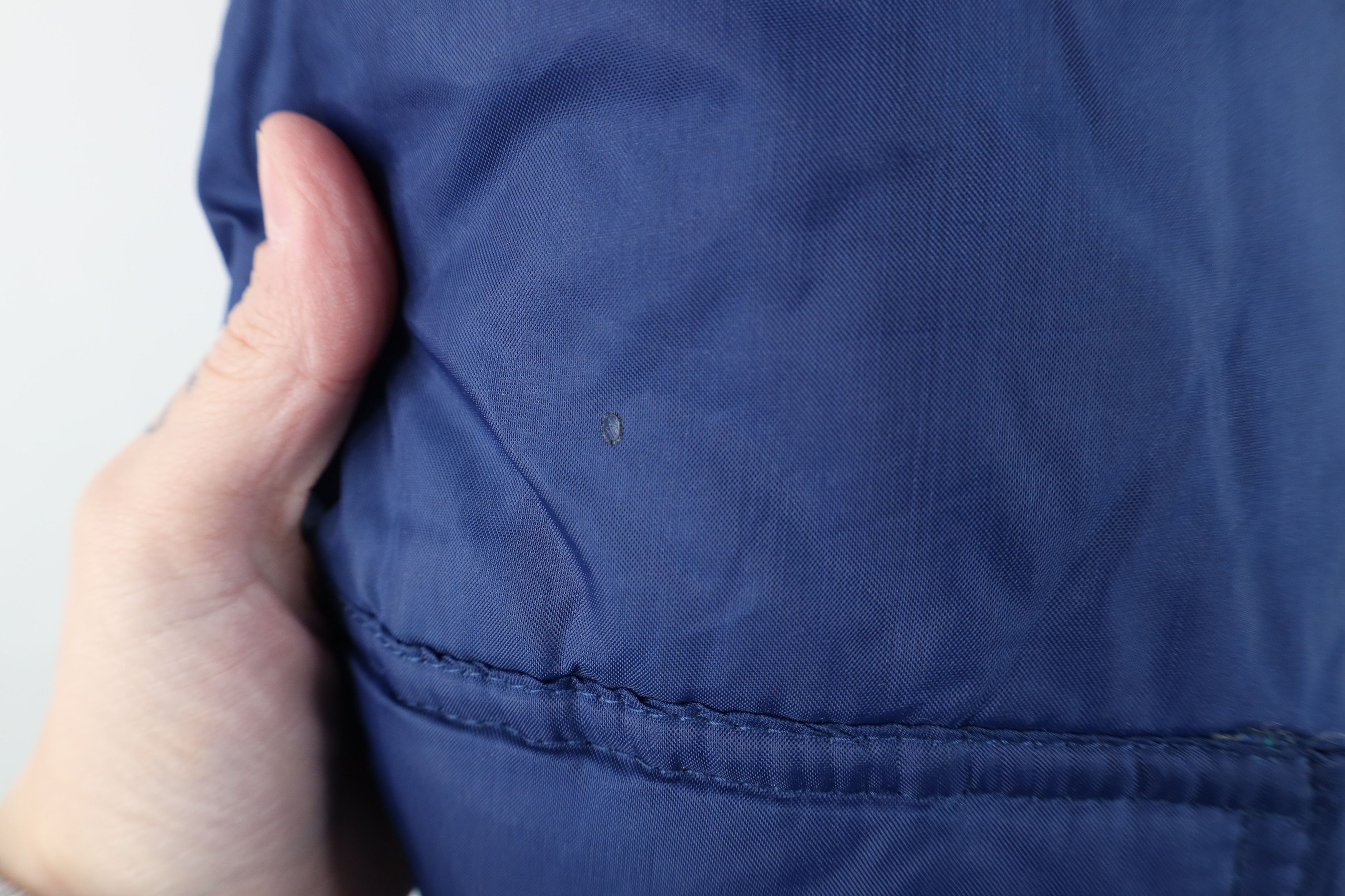 Vintage Vintage 70s Streetwear Full Zip Puffer Vest Jacket Blue Size US XL / EU 56 / 4 - 5 Thumbnail