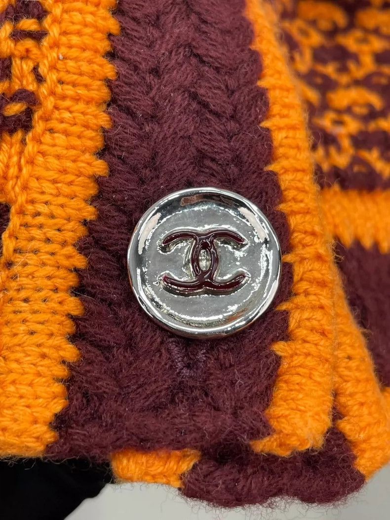 Chanel Chanel 23A Handmade Workshop Series Knitted jacquard Cashme Size XXS / US 00 / IT 34 - 5 Thumbnail