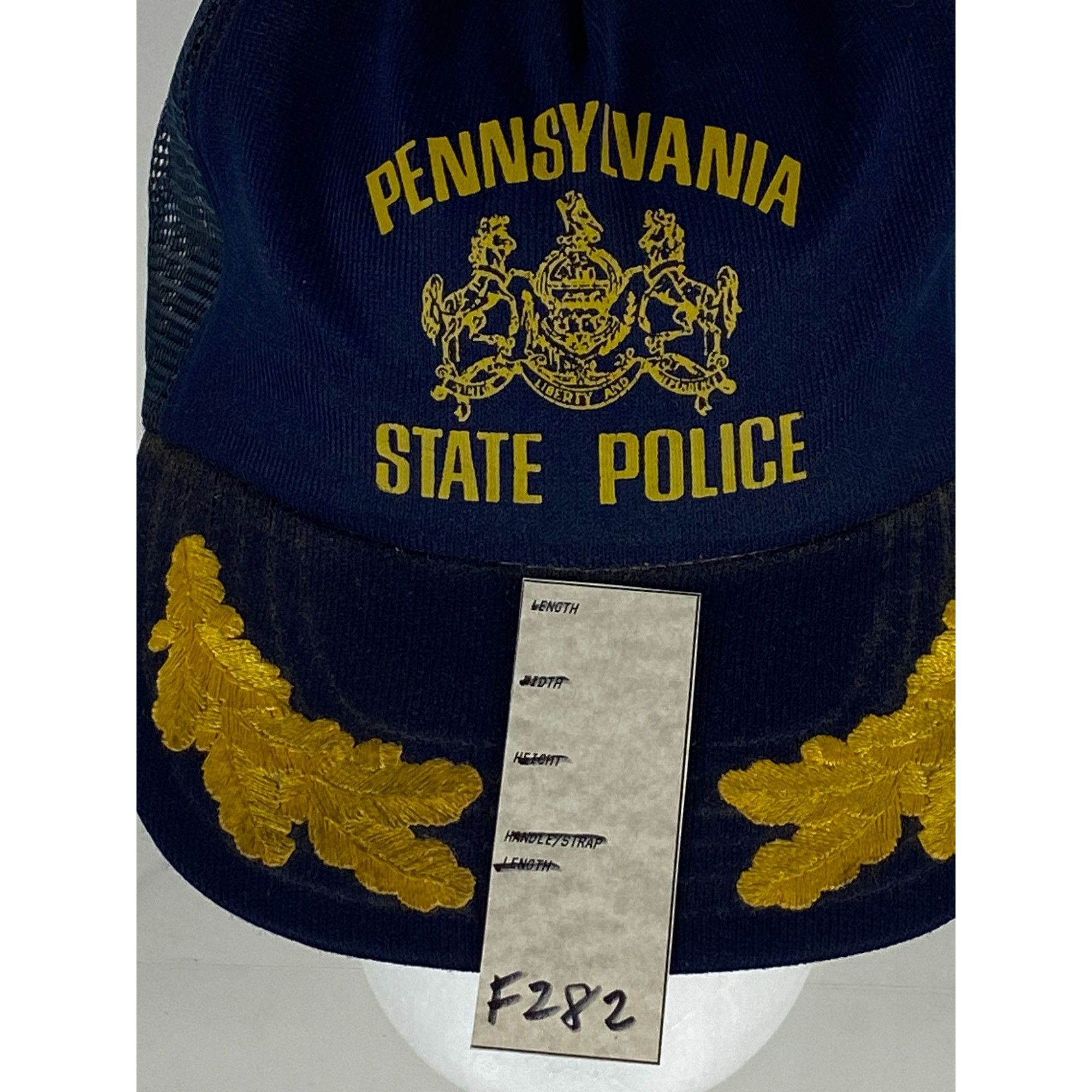 Other Vintage Pennsylvania State Police Trucker Mesh Snapback Hat Size ONE SIZE - 6 Thumbnail