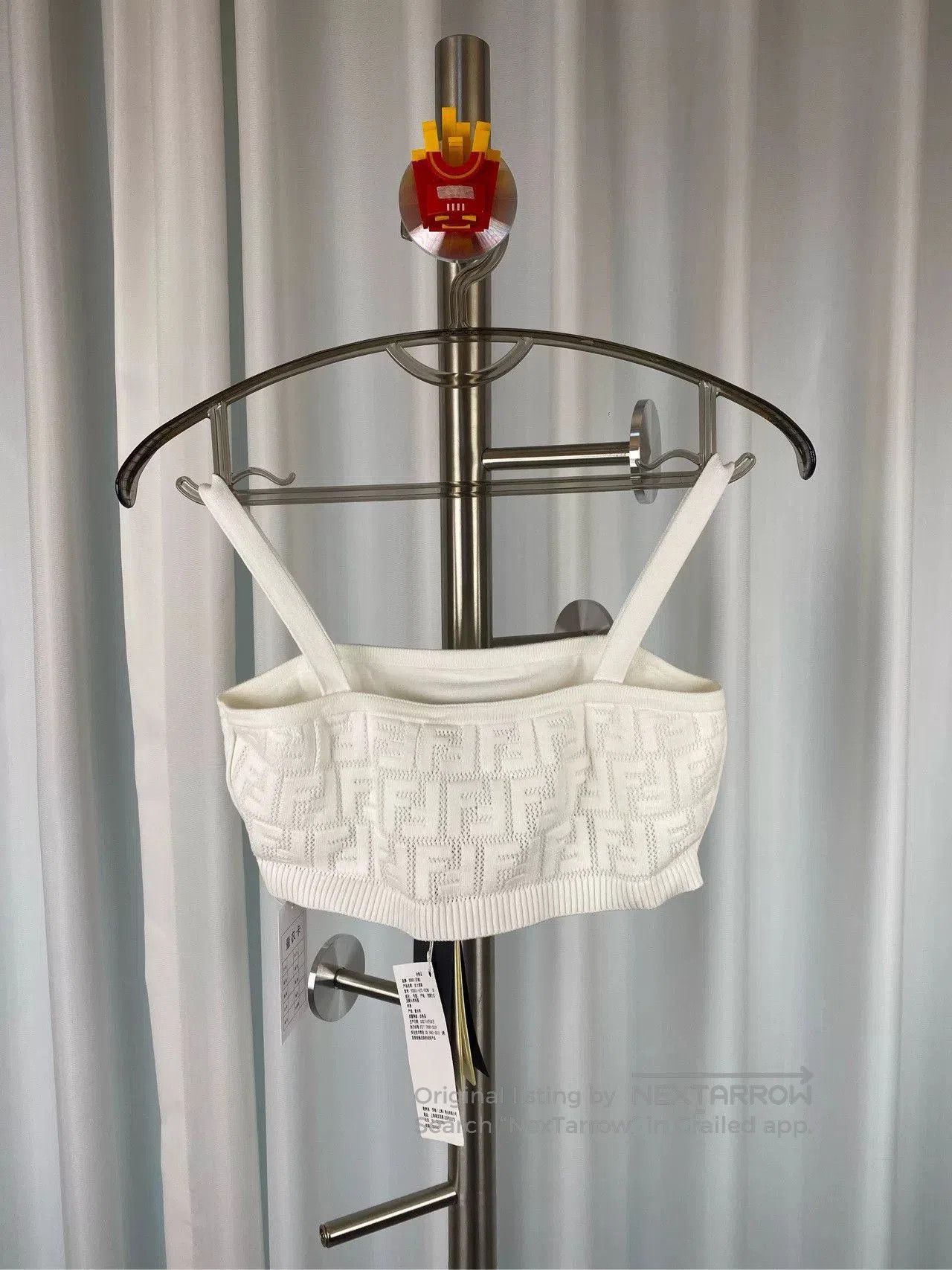 Fendi Fendi 23SS Monogram Embossed Bralette. Size US S / EU 44-46 / 1 - 2 Thumbnail