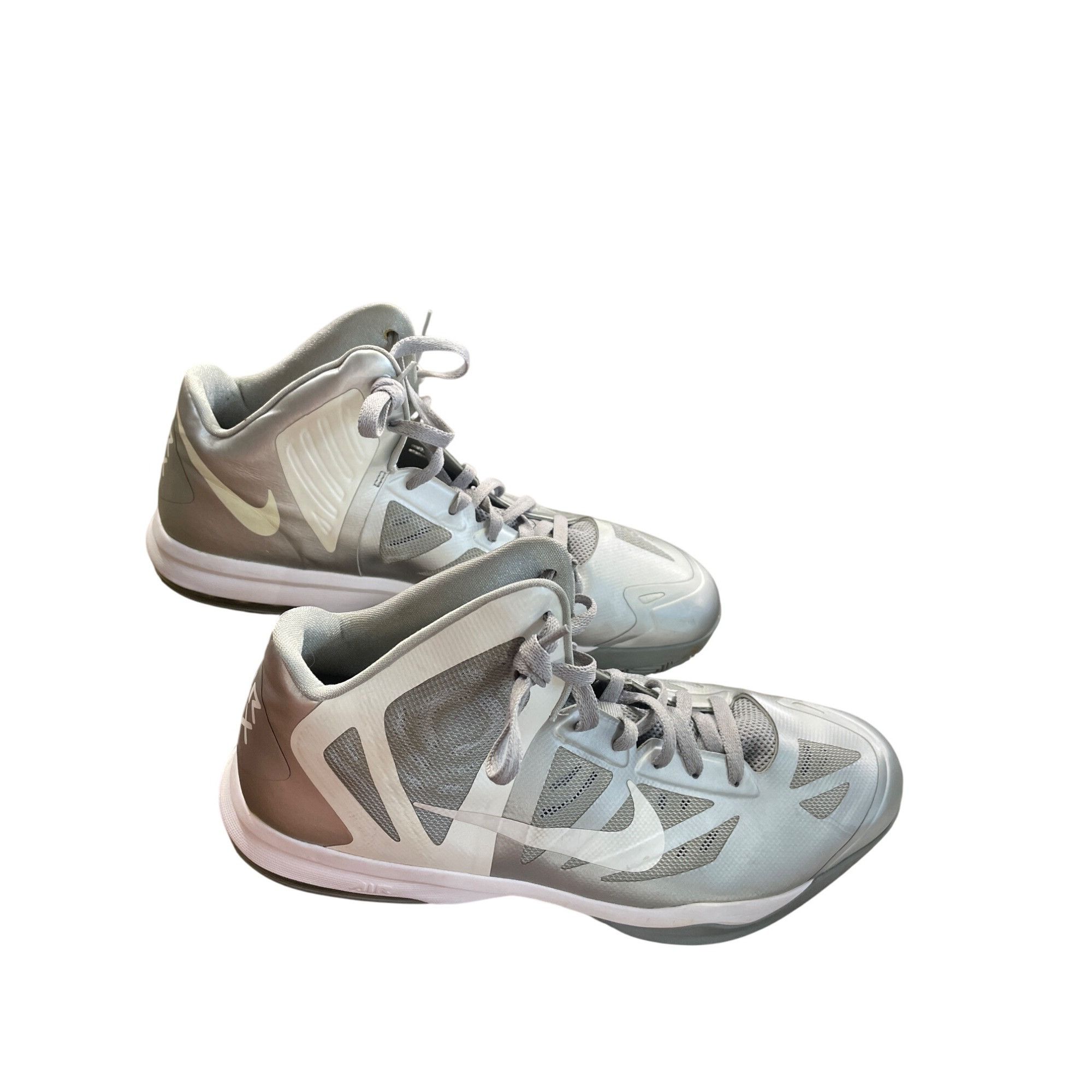Nike Nike Air Max Hyper Aggressor mens Gray High-Top Sneakers Siz Size US 15 / EU 48 - 3 Thumbnail