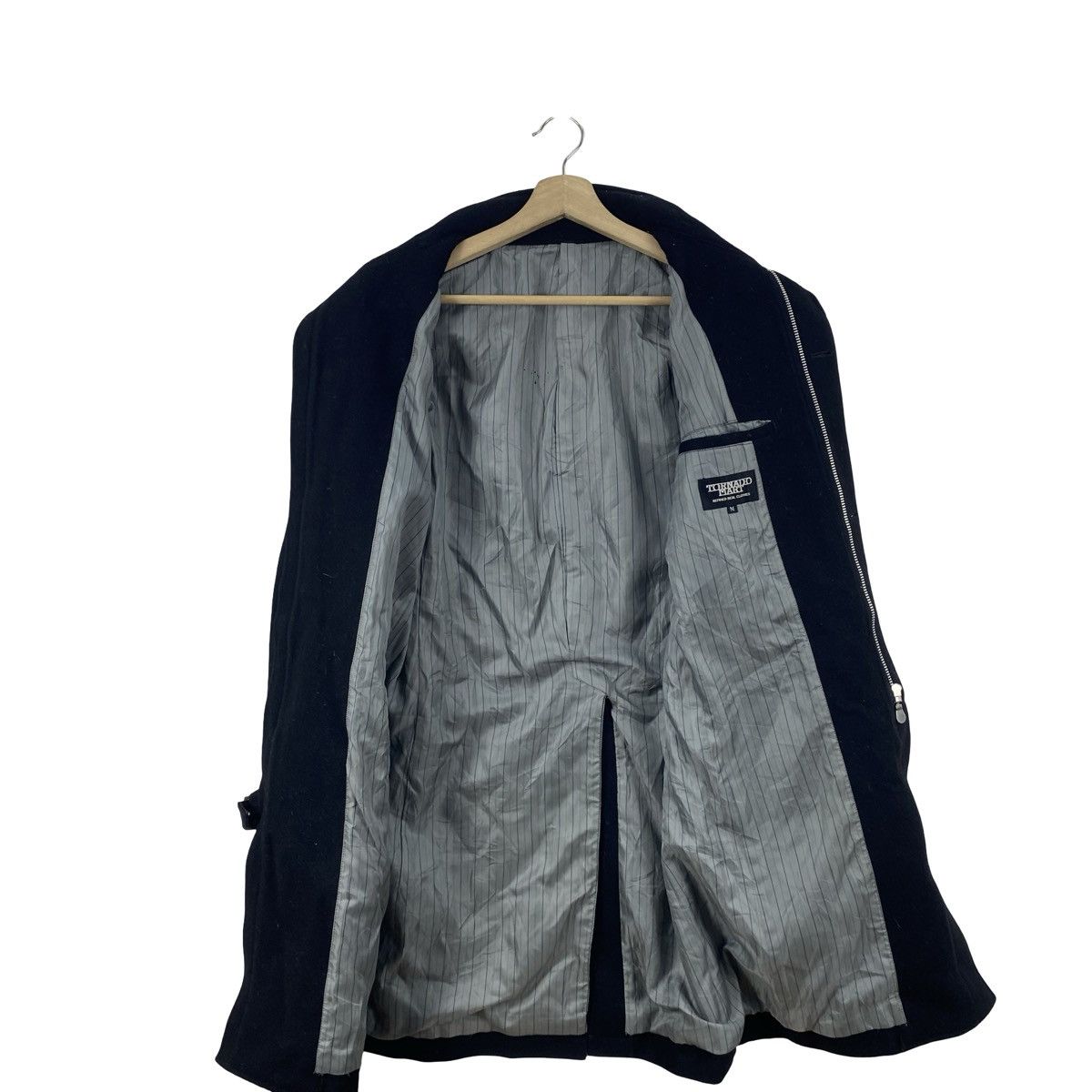 Tornado Mart Vintage TORNADO MART Coat Military Style Buckle Neck Zip Size US M / EU 48-50 / 2 - 5 Thumbnail