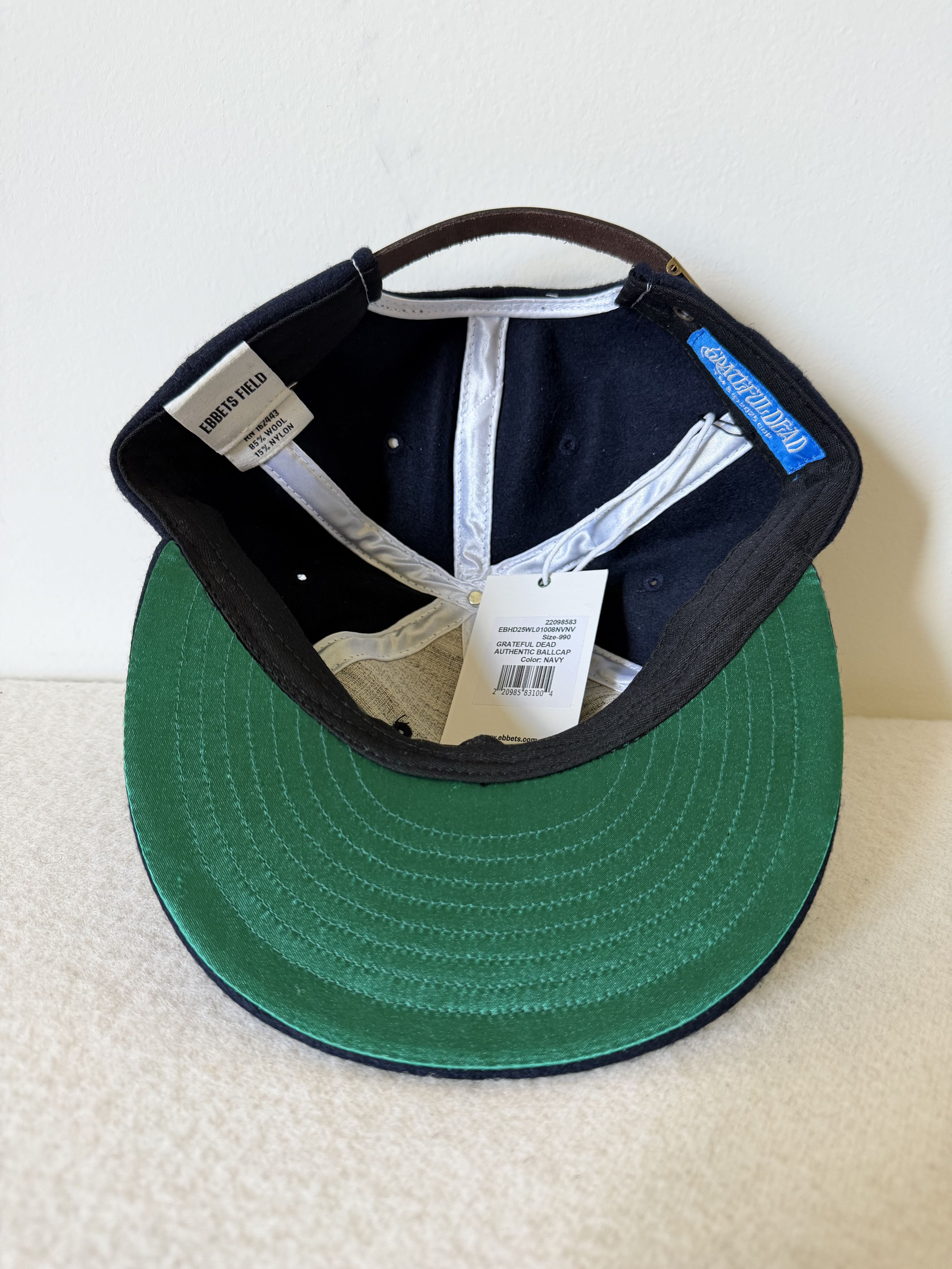 Ebbets Field Flannels Ebbets Field Grateful Dead Double Bolt Strapback Hat Size ONE SIZE - 5 Thumbnail