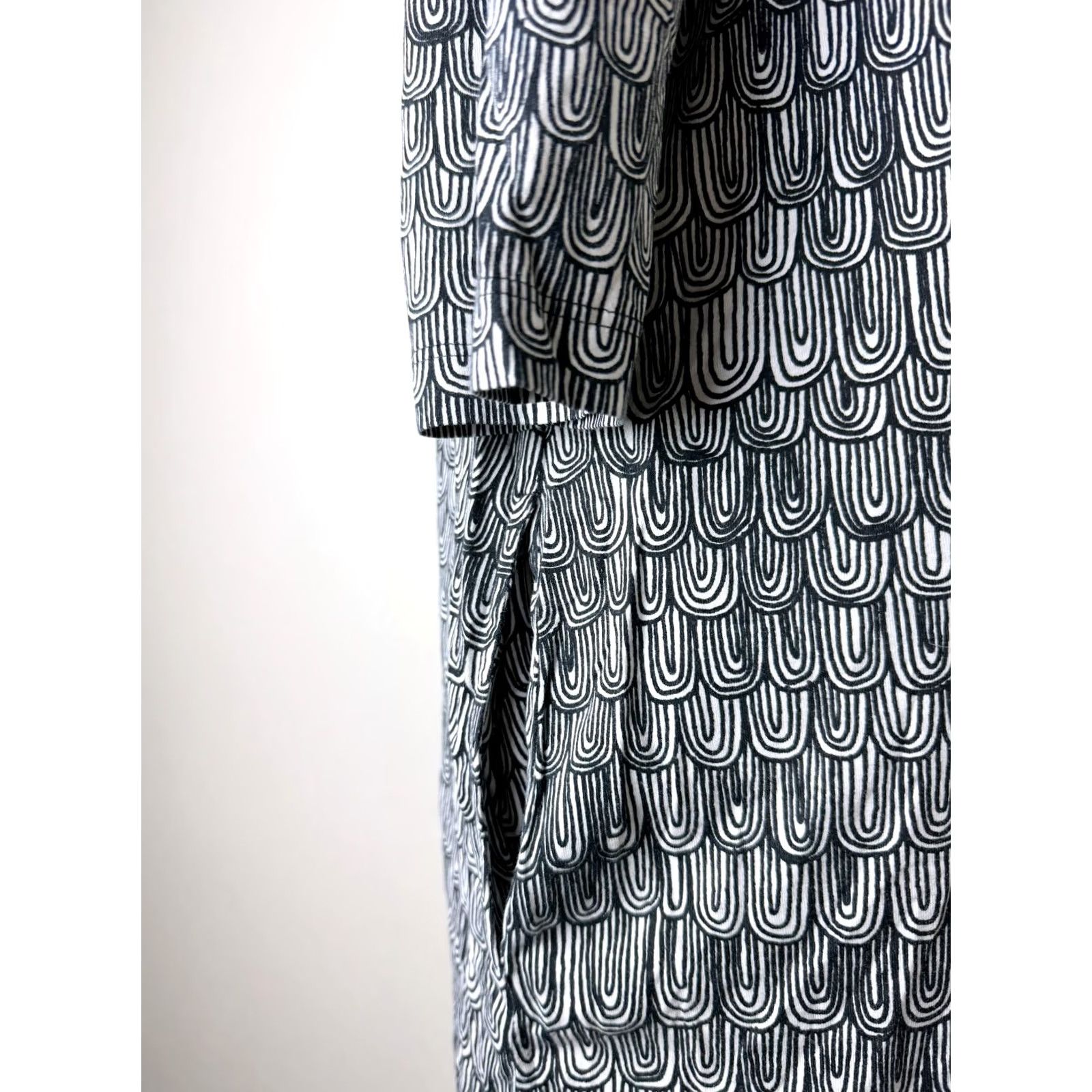Marimekko Marimekko Dress Womens L Multicoloured A-Line Short Black White - 100% Genuine Item? Mens Womens Girls Size L / US 10 / IT 46 - 4 Thumbnail