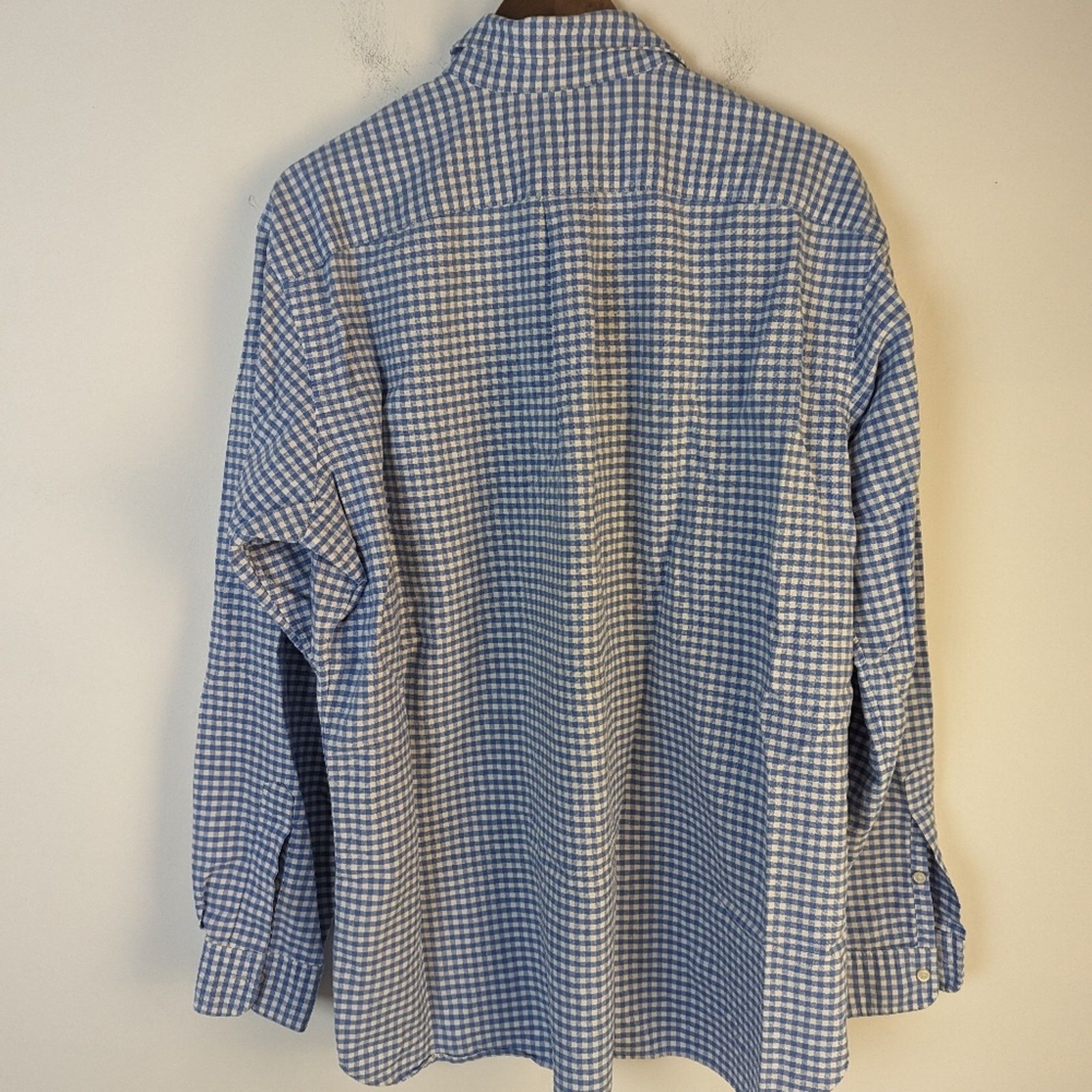 Ralph Lauren Ralph Lauren Mens Classic Fit Gingham Oxford Shirt / XL Size US XL / EU 56 / 4 - 4 Thumbnail
