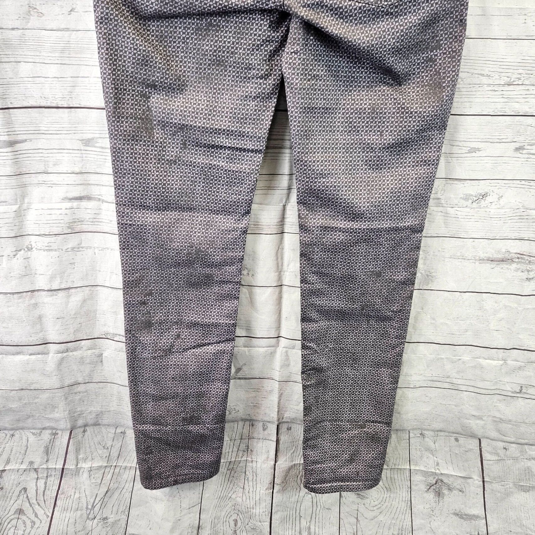Prana prAna Womens Kara Jeans Skinny Low Rise 6 Purple Gray Multicolor Cotton 31.5 in Inseam Womens Girls Mens Size 28" / US 6 / IT 42 - 5 Thumbnail