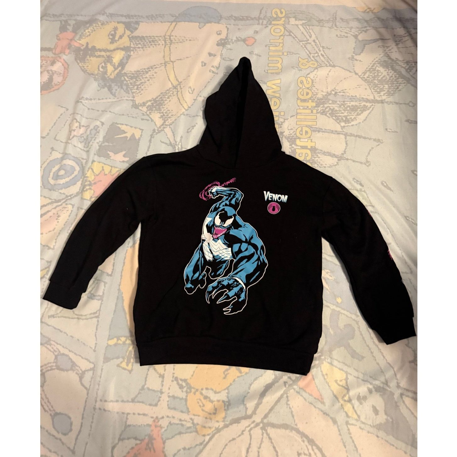 Marvel Comics Marvel Venom Graphic Print Hoodie, Men's Size M Size US L / EU 52-54 / 3 - 1 Thumbnail