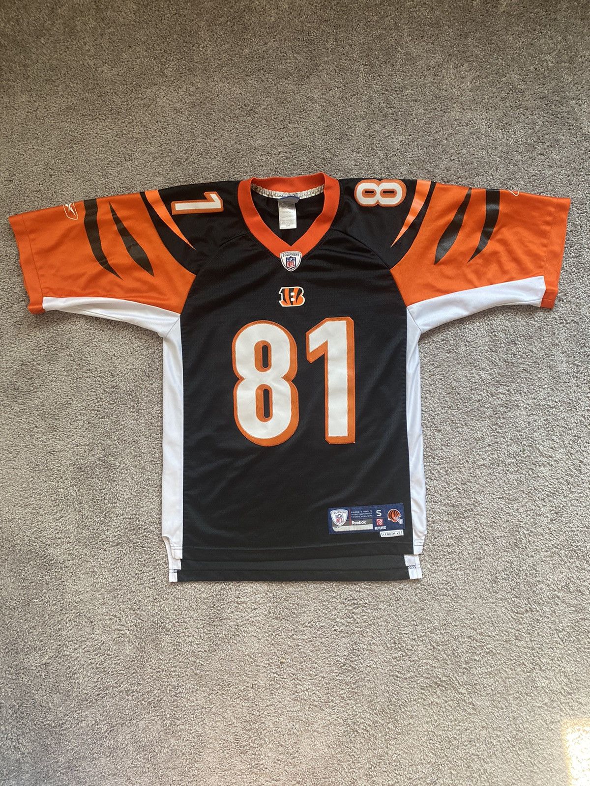NFL × Vintage Vintage Bengals Football Jersey Size US M / EU 48-50 / 2 - 1 Thumbnail