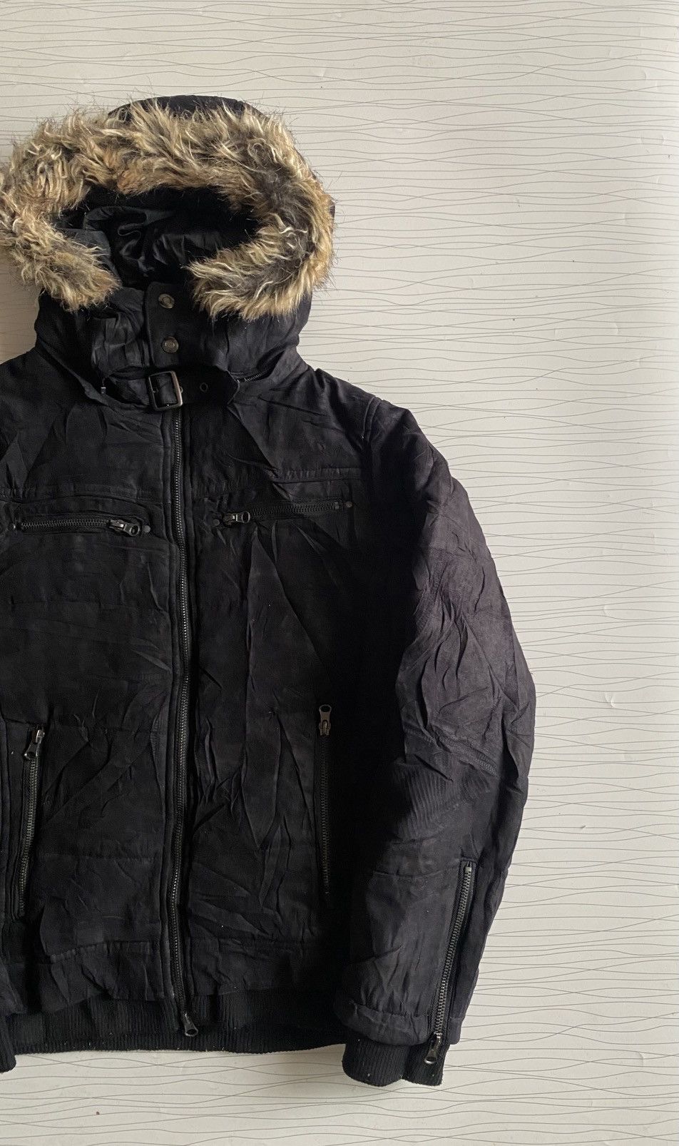 If Six Was Nine × Japanese Brand × Le Grande Bleu (L.G.B.) Japanese Paperbag Faux Fur Jacket Ifsixwasnine Lgb style Size US M / EU 48-50 / 2 - 3 Thumbnail