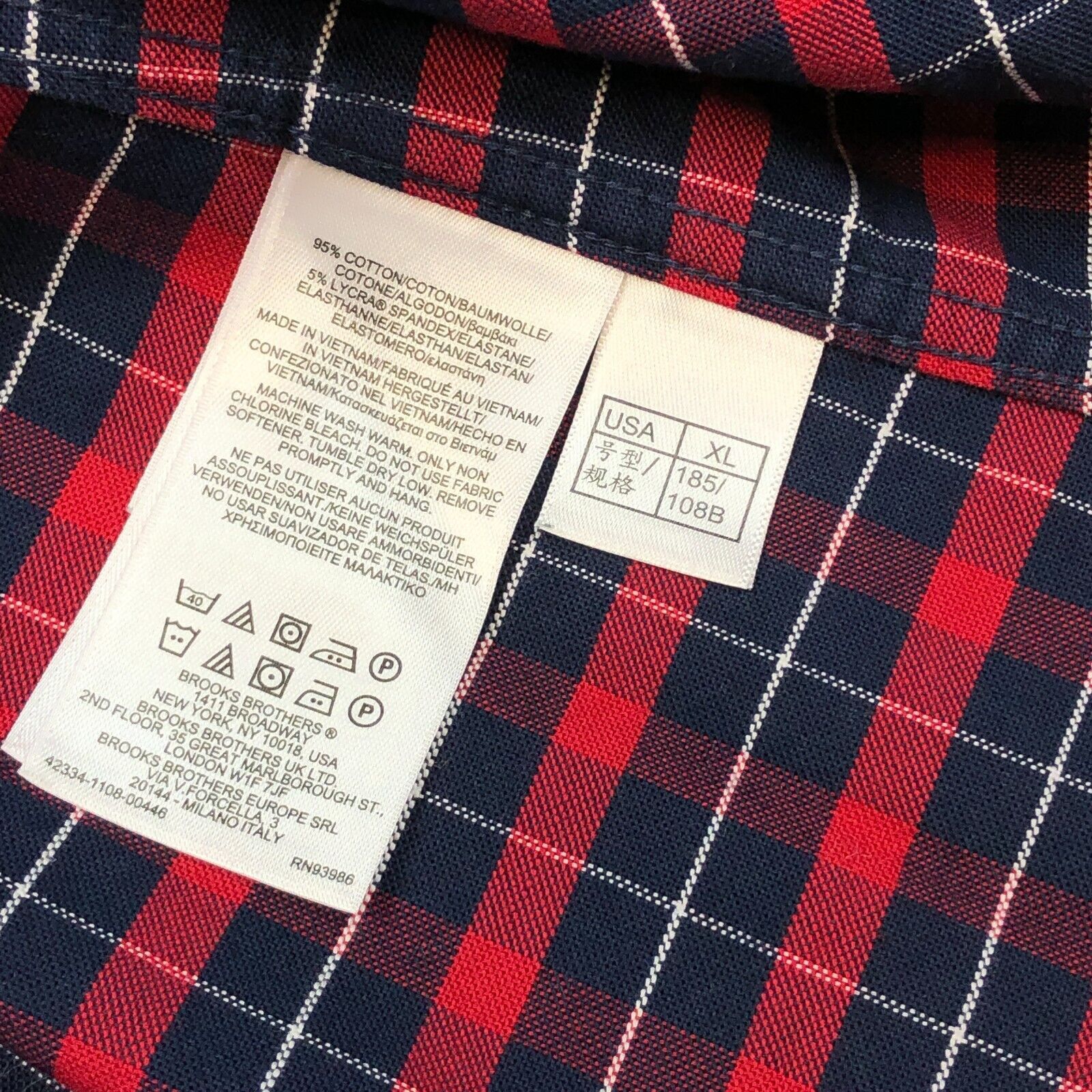 Brooks Brothers × Loro Piana Brooks Brothers Regent Fit Original Button Up Shirt Size XL Size US XL / EU 56 / 4 - 5 Thumbnail
