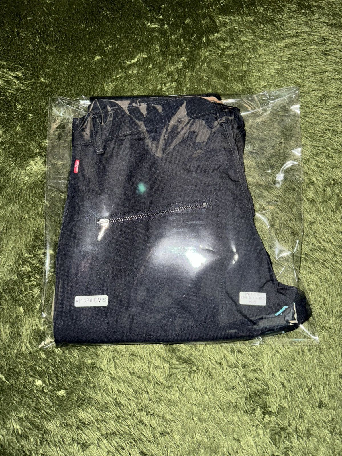 Levi's [32] Levi’s Japan Engineered Jeans Poly Work Pants Black Size US 32 / EU 48 - 15 Thumbnail