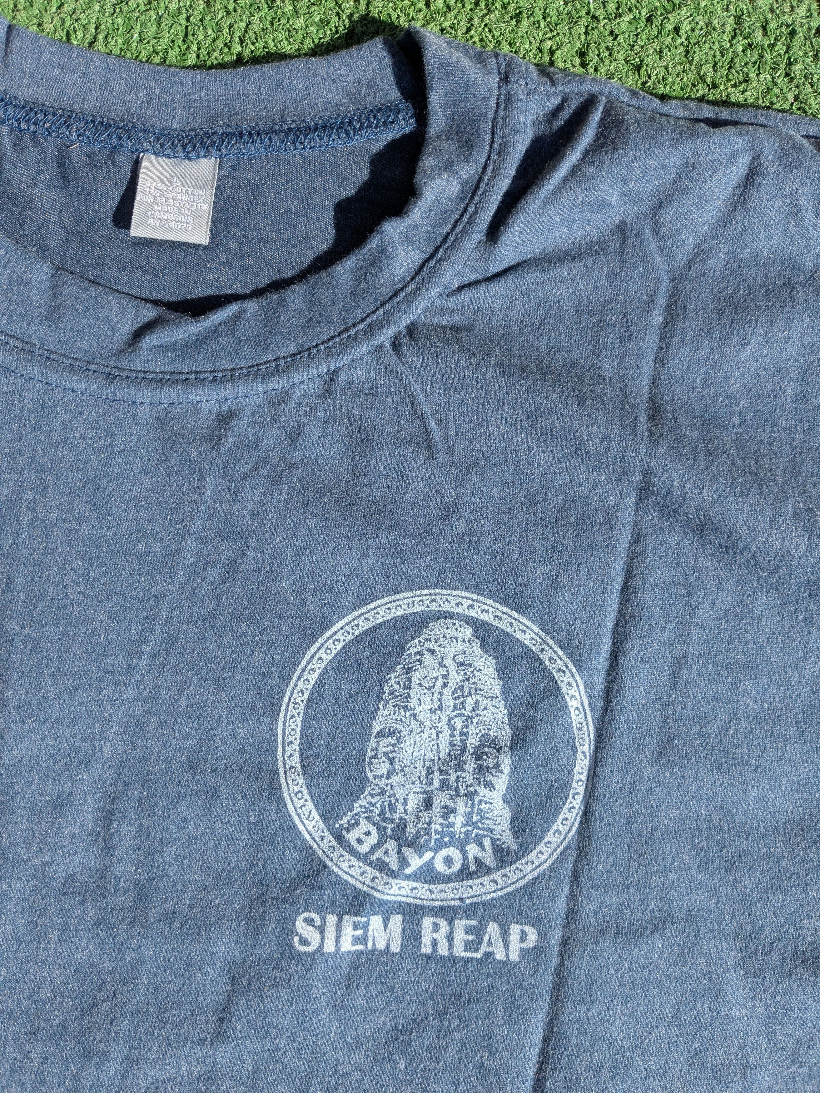 Other Vintage Cambodge Cambodia Bayon Stone Art Siem Reap Shirt Size US L / EU 52-54 / 3 - 4 Thumbnail
