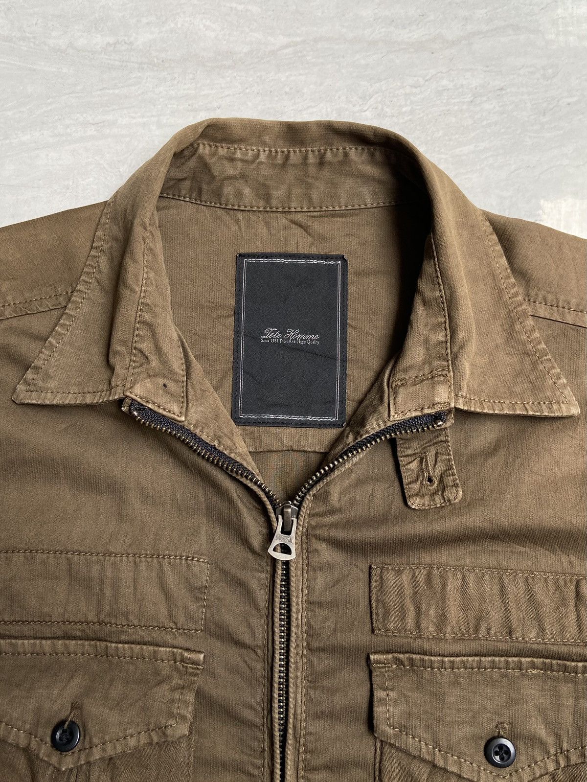 Issey Miyake TETE HOMME Brown Jacket Size US M / EU 48-50 / 2 - 11 Thumbnail