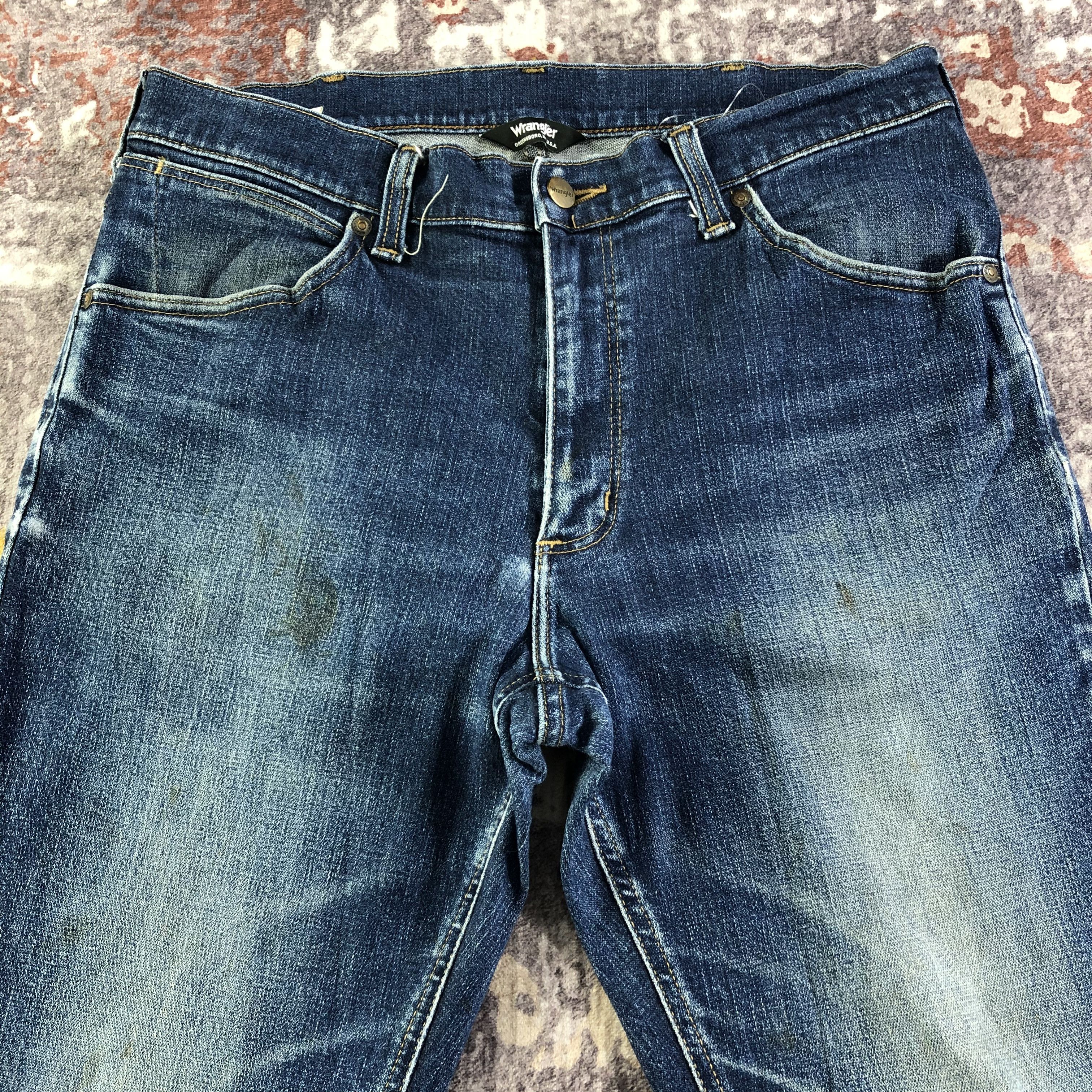 Vintage × Wrangler Vintage Blue Wash Wrangler Jeans-JM3225 Size US 34 / EU 50 - 3 Thumbnail