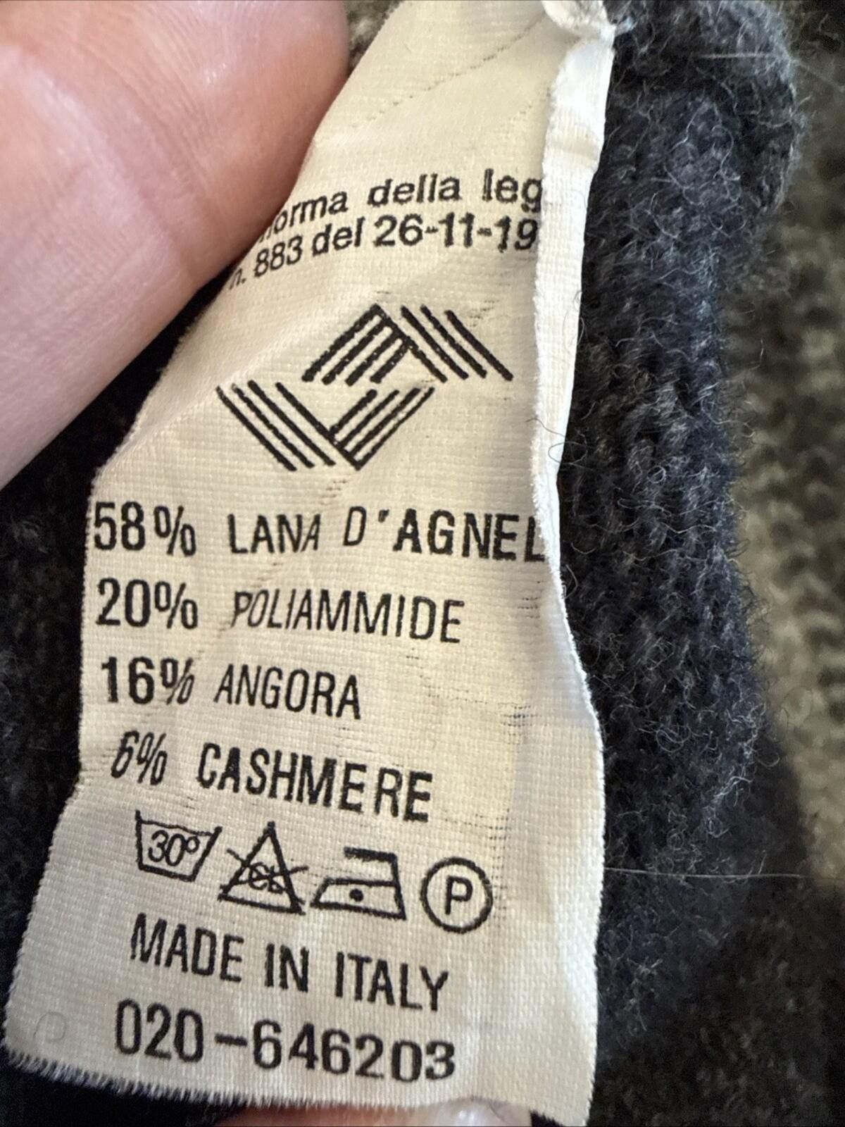 Autumn Cashmere Alba Fornani Italy Winter Ski Sweater Cashmere Lambs Wool Size S / US 4 / IT 40 - 4 Thumbnail