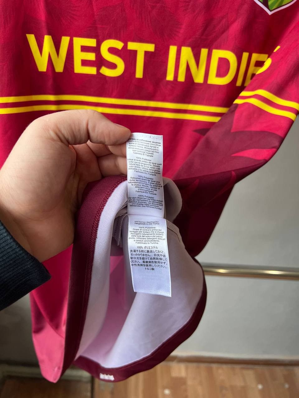 Castore NEW! 2022/23 WEST INDIES TEAM RARE DESIGN CRICKET JERSEY XL Size US XL / EU 56 / 4 - 10 Thumbnail