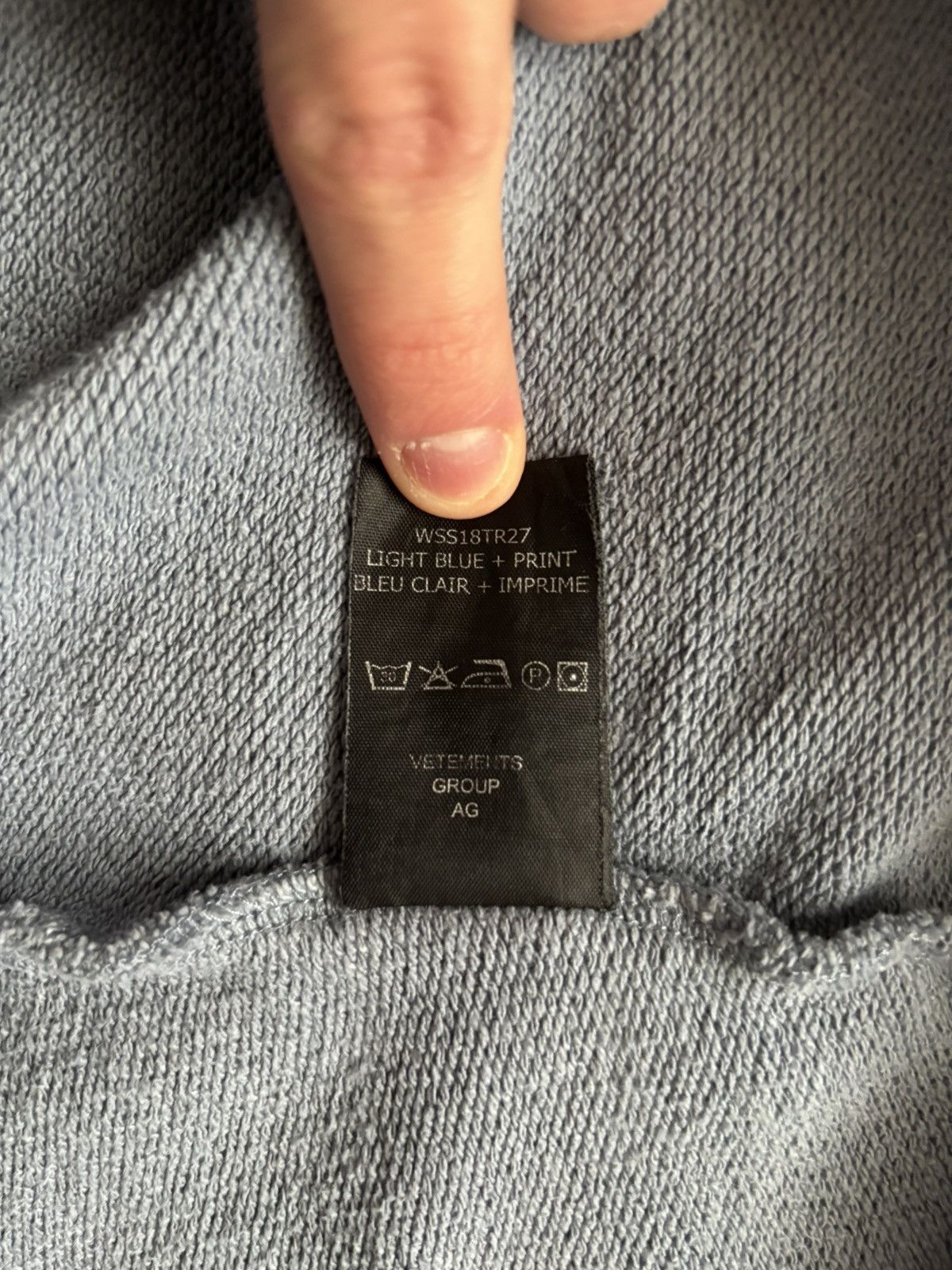 Vetements Vetements Die Regionalbahn Hoodie - SS18 Size US M / EU 48-50 / 2 - 9 Thumbnail
