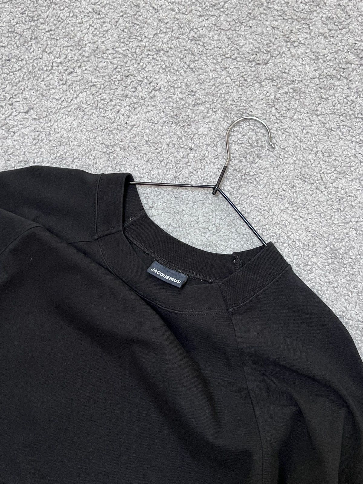Jacquemus Jacquemus Big Sleeve Logo Black Longsleeve Size L Size US L / EU 52-54 / 3 - 6 Thumbnail