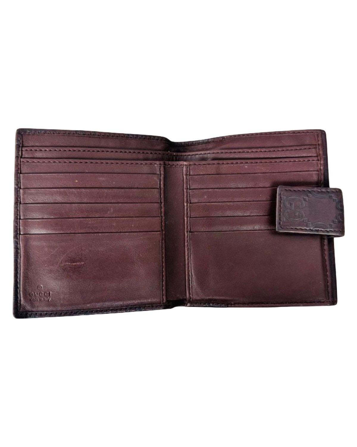 Gucci 🇮🇹MADE IN ITALY🇮🇹 GUCCI Leather Wallet Size ONE SIZE - 5 Thumbnail