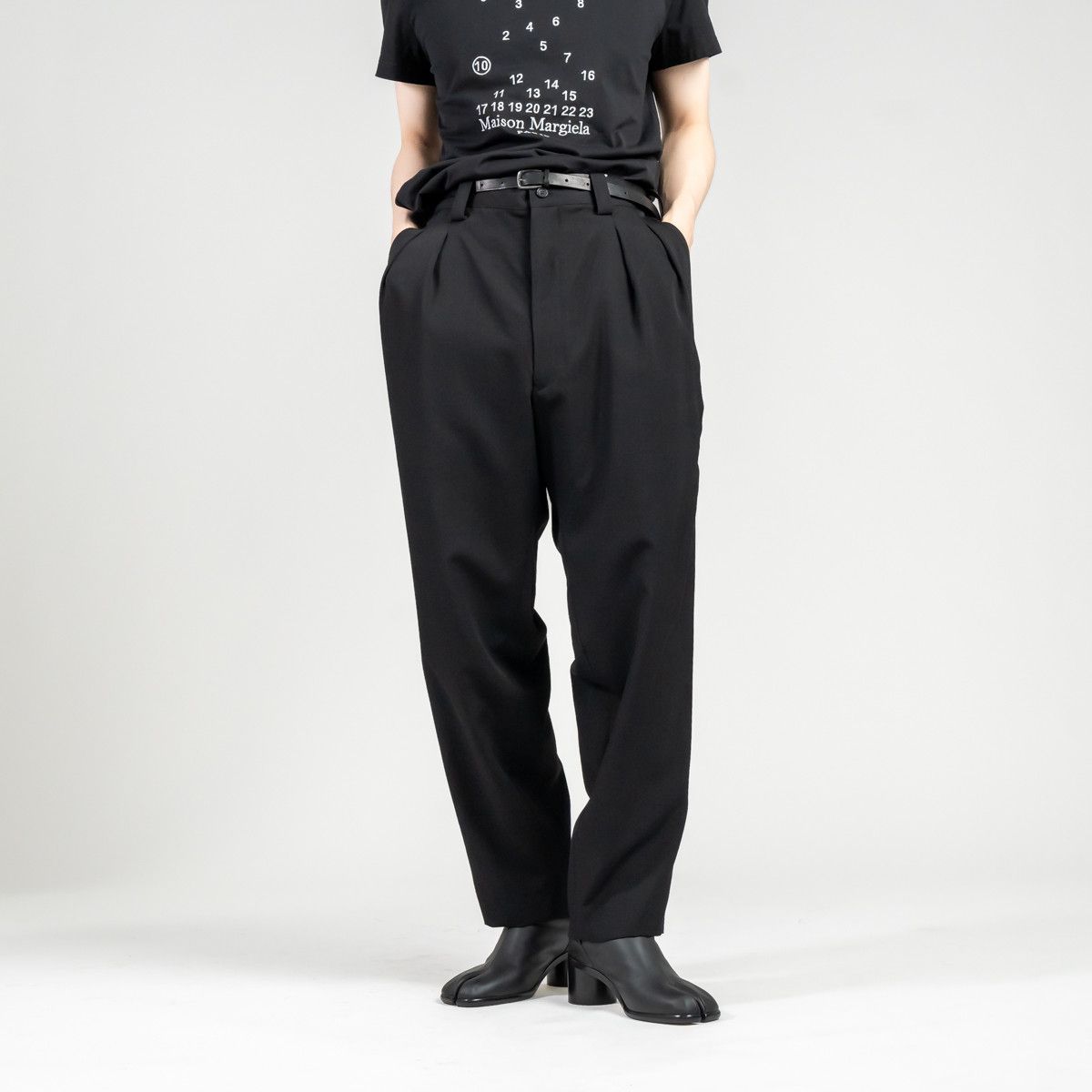 Yohji Yamamoto Yohji Yamamoto Pour Homme W/Gabardine LEFT SIDE POCKET PANTS Size US 32 / EU 48 - 4 Thumbnail