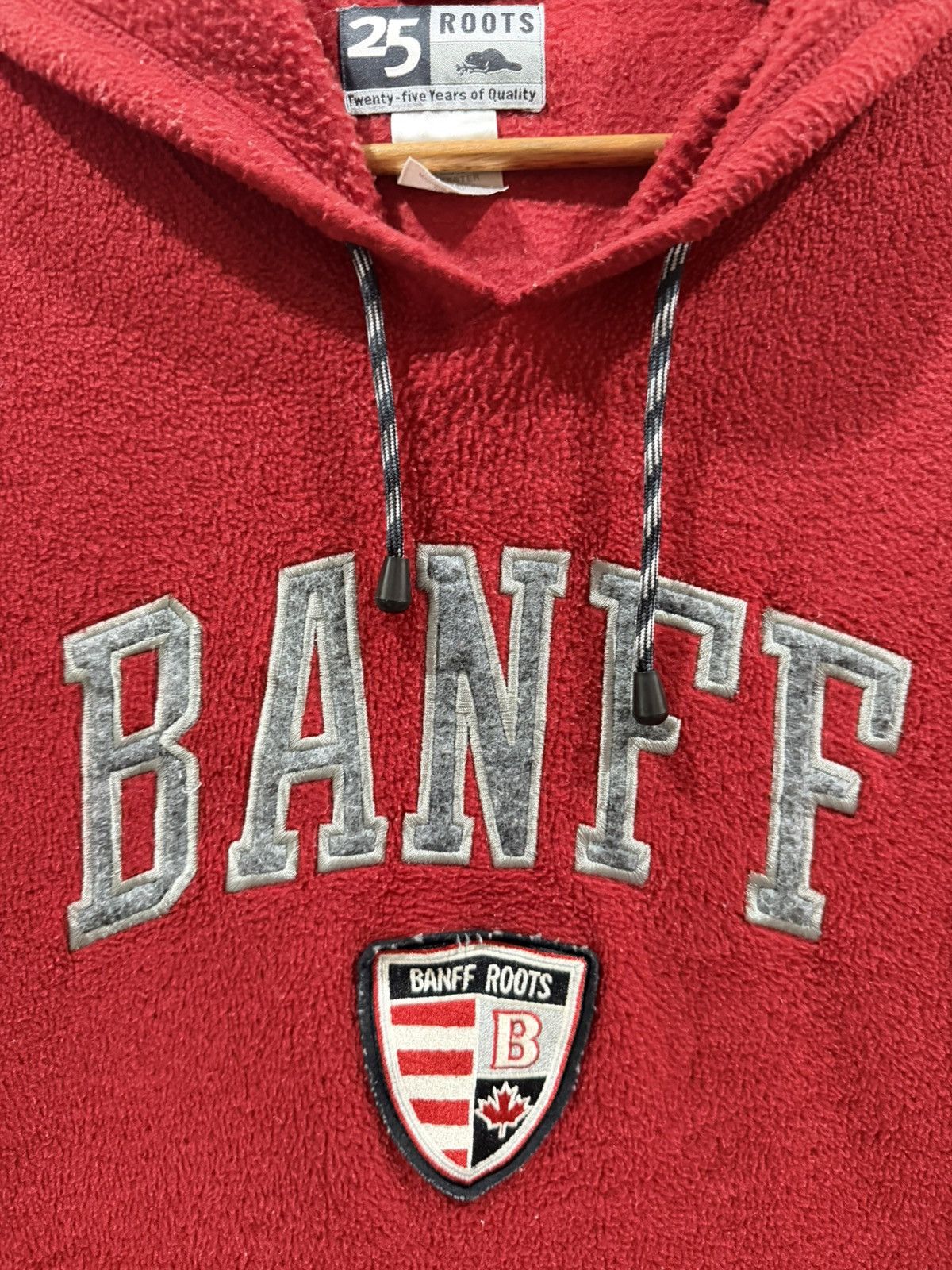 Roots Vintage Banff Roots Canada Fleece Jacket Size US M / EU 48-50 / 2 - 2 Thumbnail