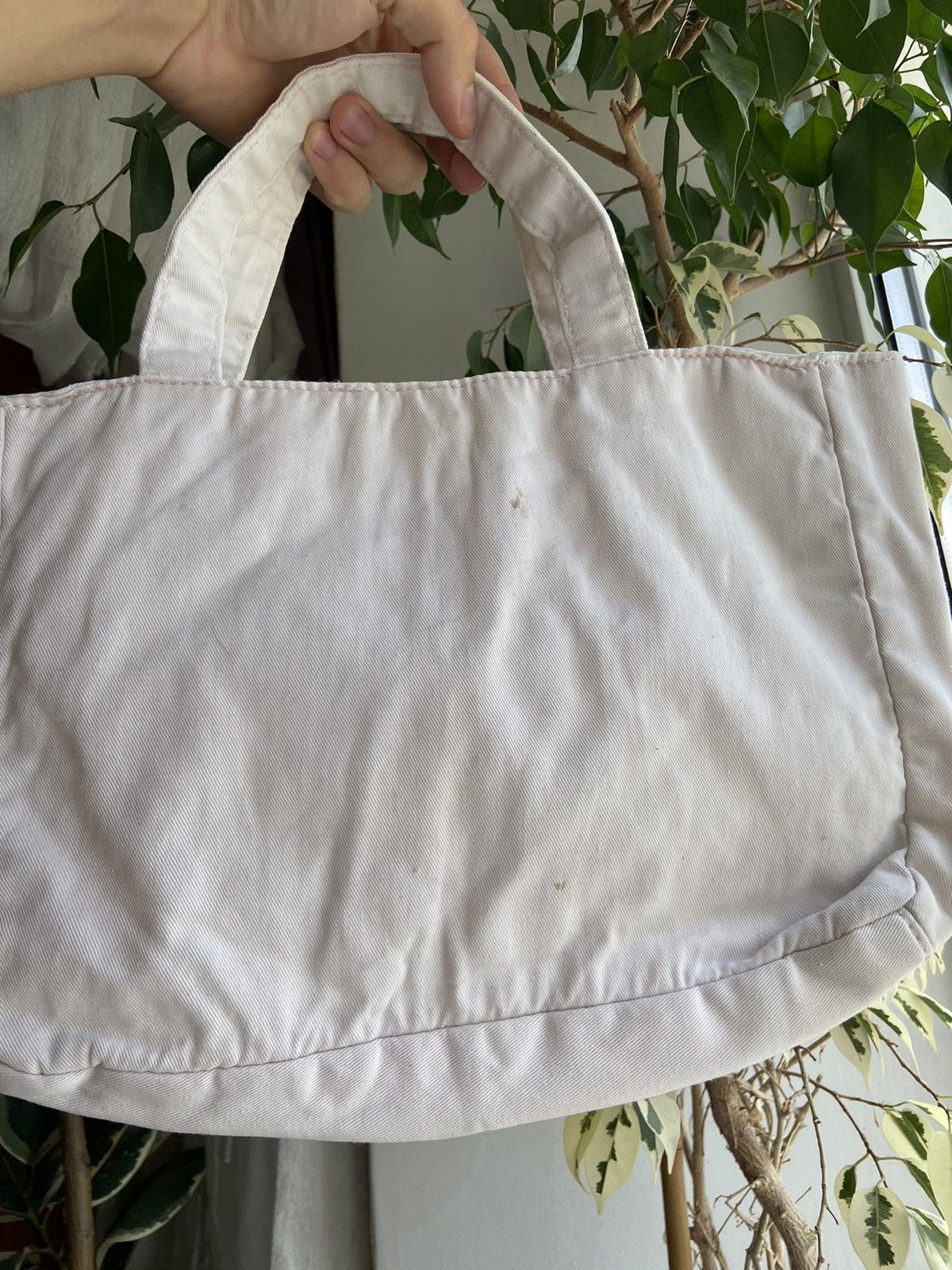 Vintage Yves Saint Laurent Tote Vintage Shopper Bag Big Logo Size ONE SIZE - 4 Thumbnail