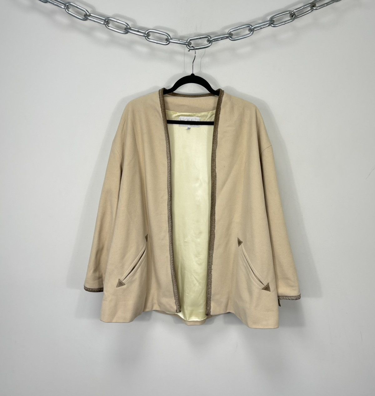 Byblos Byblos Italian Classic Women’s Luxury Wool Cashmere Jacket Size M / US 6-8 / IT 42-44 - 1 Thumbnail