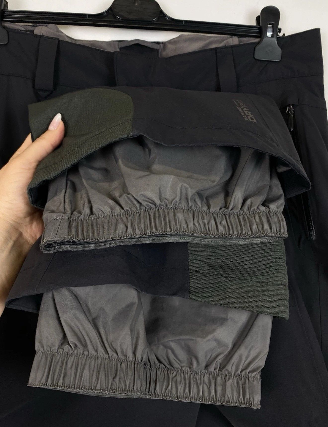 Mammut Mammut Dry Tech Ski Pants Black Winter Fleece Snowboard Zip Size US 36 / EU 52 - 16 Thumbnail