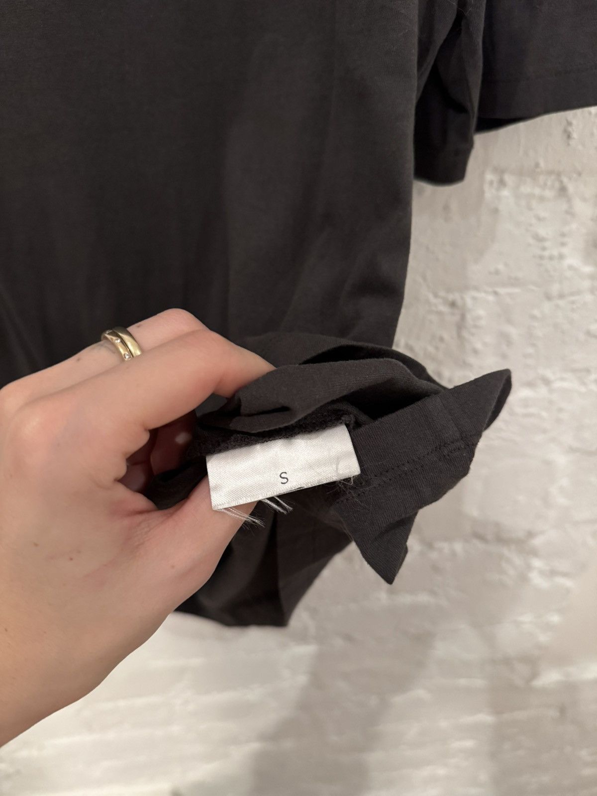 Maison Margiela Maison Margiela charcoal basic tshirt Size US S / EU 44-46 / 1 - 4 Thumbnail