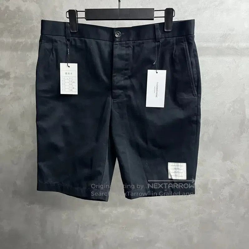 Thom Browne Thom Browne Blue Cotton Men's Shorts . Size US 28 / EU 44 - 1 Thumbnail