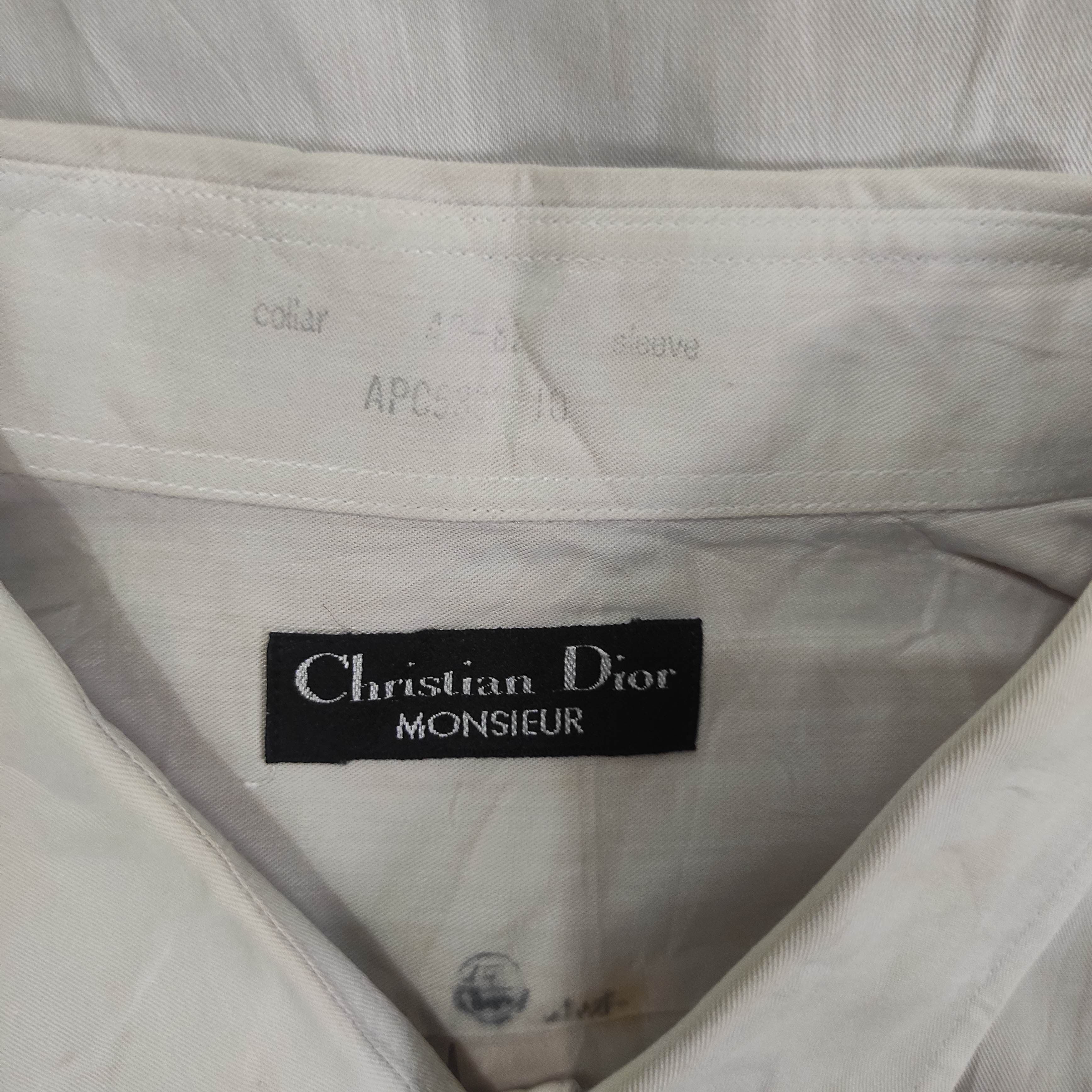 Christian Dior Monsieur Christian Dior Monsieur Shirt Button Up Size US L / EU 52-54 / 3 - 17 Thumbnail