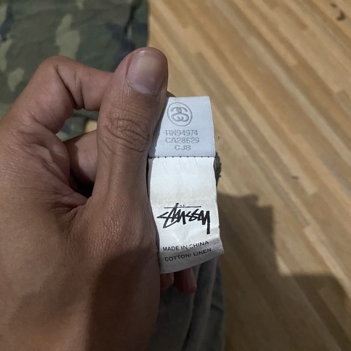 Stussy × Vintage Stussy Vintage Army Size US L / EU 52-54 / 3 - 6 Thumbnail