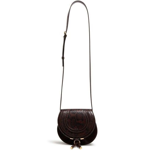 Chloe Chloe Sooty Brown Leather Shoulder Bag New & Authentic Size ONE SIZE - 5 Thumbnail