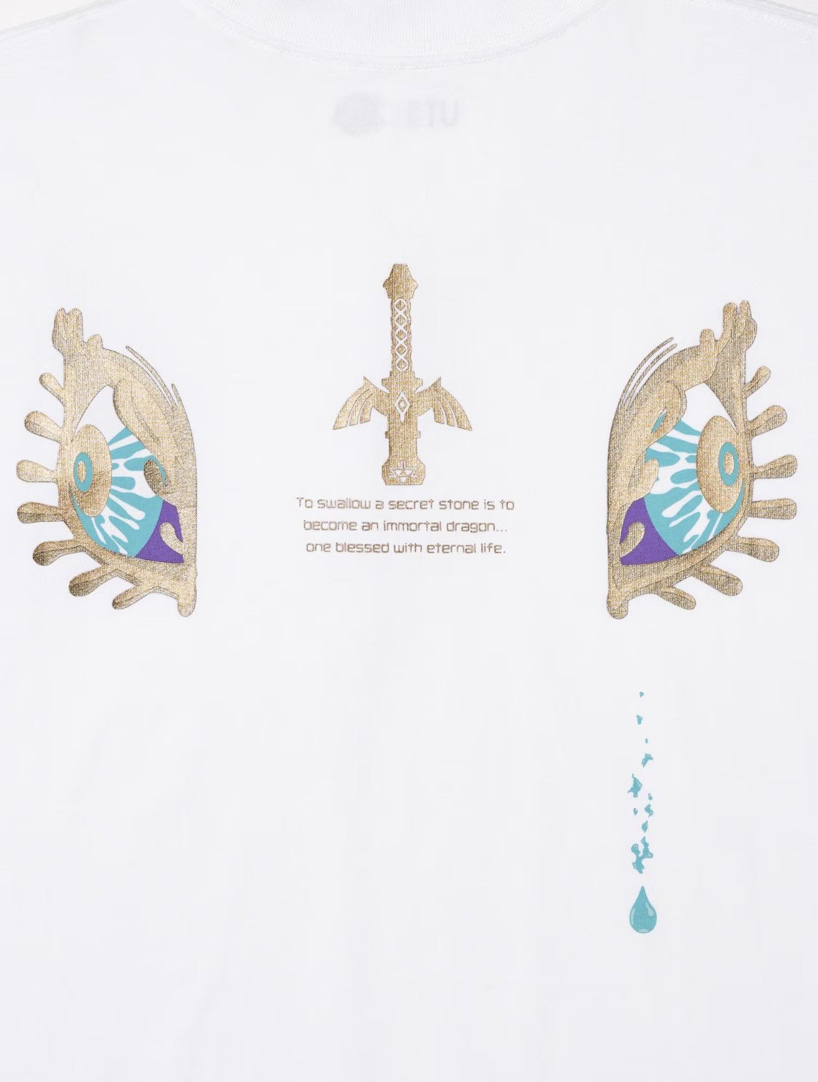 Nintendo × Uniqlo Uniqlo Legend of Zelda Light Dragon shirt Size US M / EU 48-50 / 2 - 3 Thumbnail