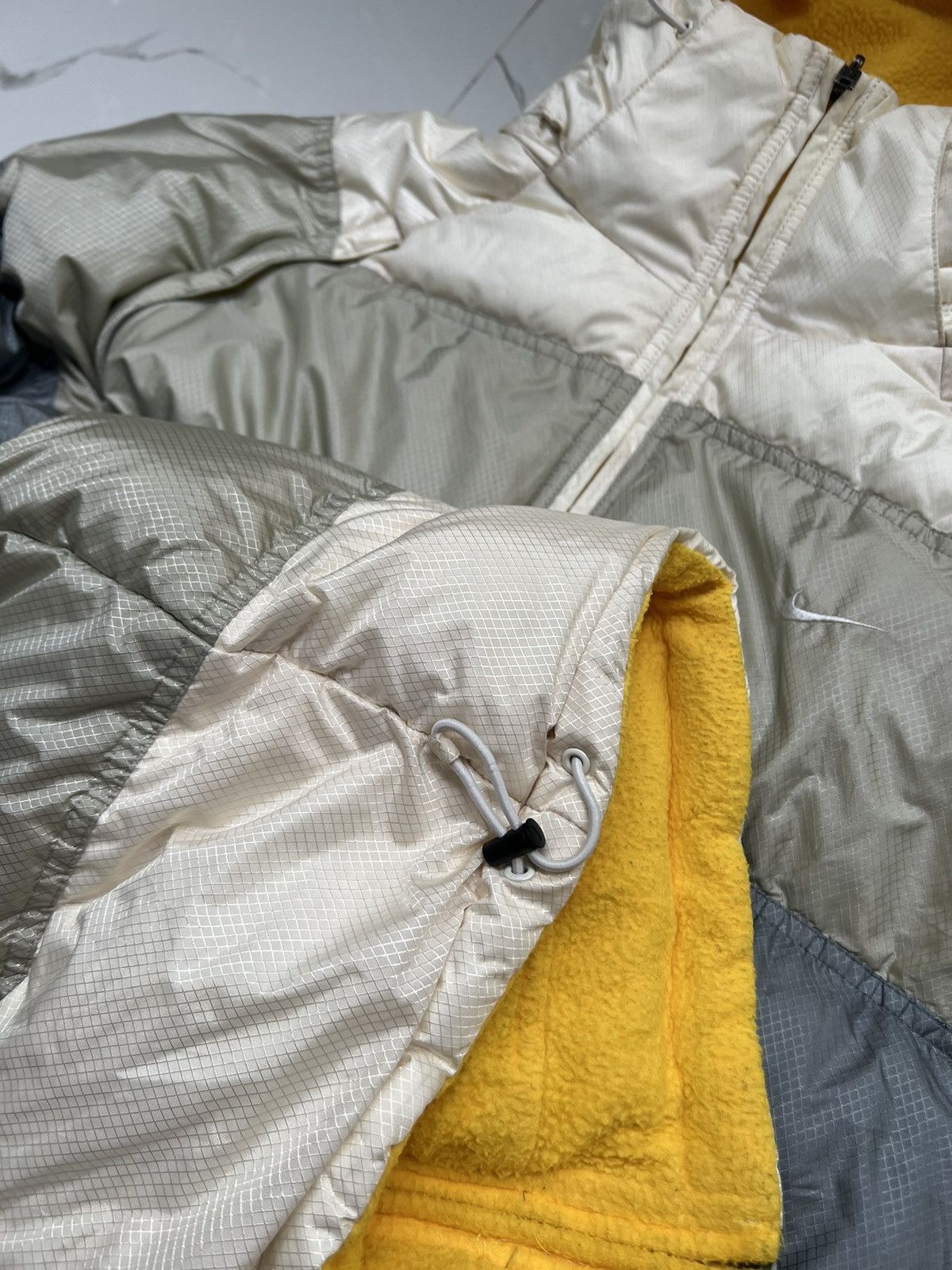 Vintage 90’s NIKE RARE DOWN PUFFER REVERSIBLE FLEECE JACKET Y2K Size US XL / EU 56 / 4 - 8 Thumbnail