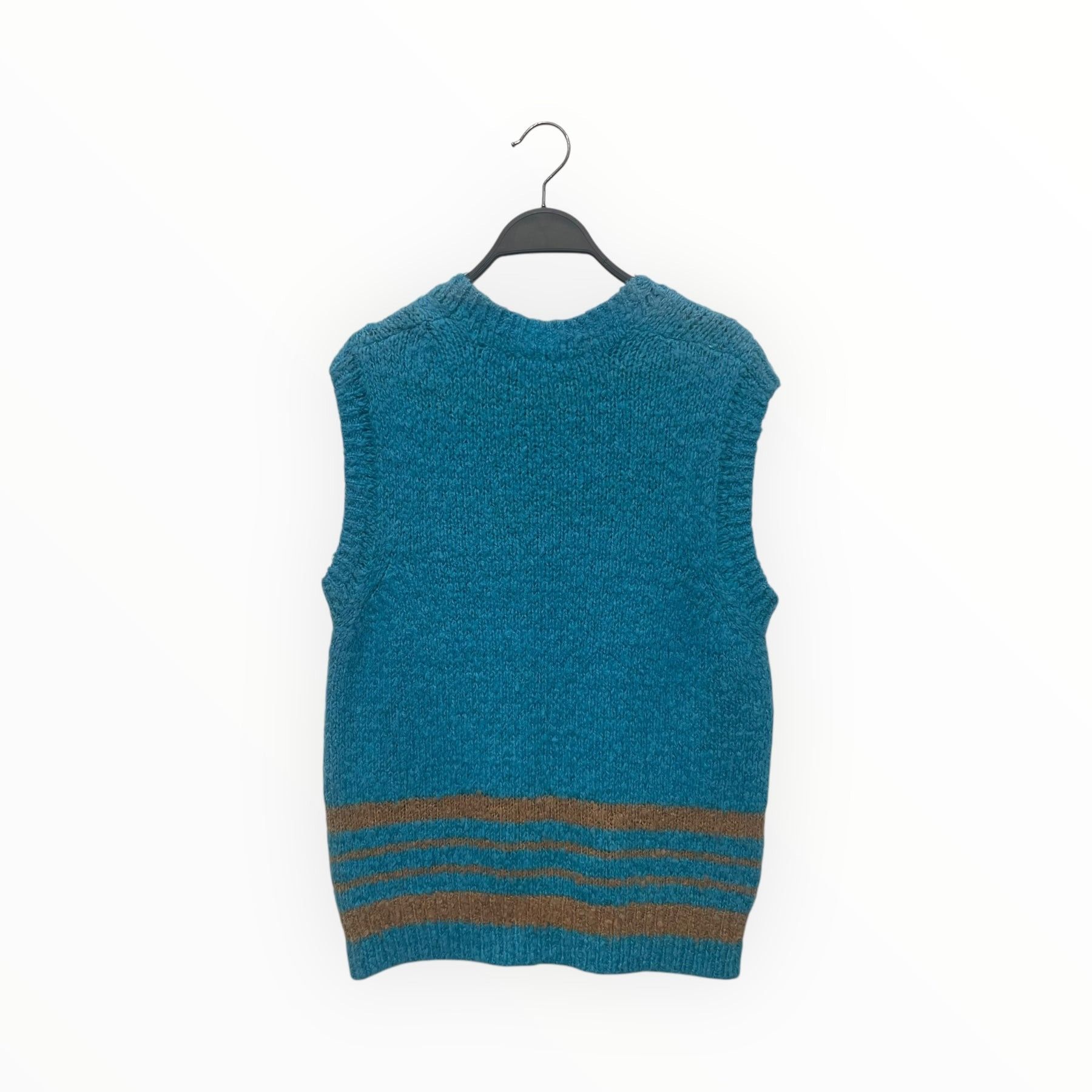 Dries Van Noten Alpaca Mohair Knit Sweater Vest Size XL / US 12-14 / IT 48-50 - 2 Thumbnail