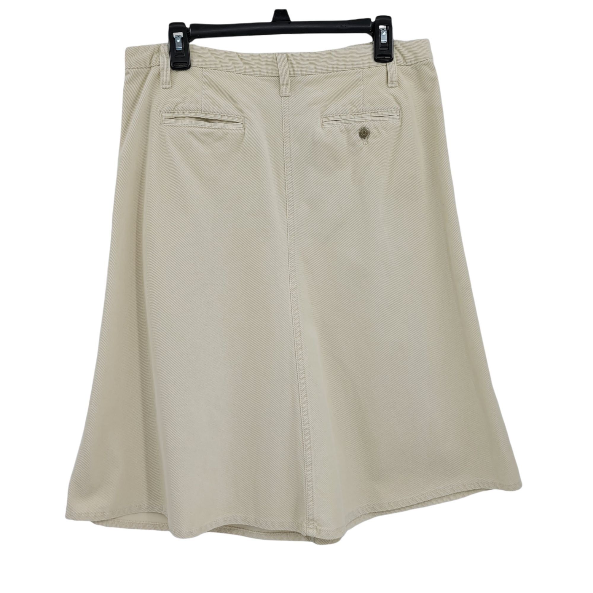 Vintage Vtg 90's J. Crew Corduroy Skirt Sz 8 A-line Midi Skirt Pocke Size 30" / US 8 / IT 44 - 2 Thumbnail