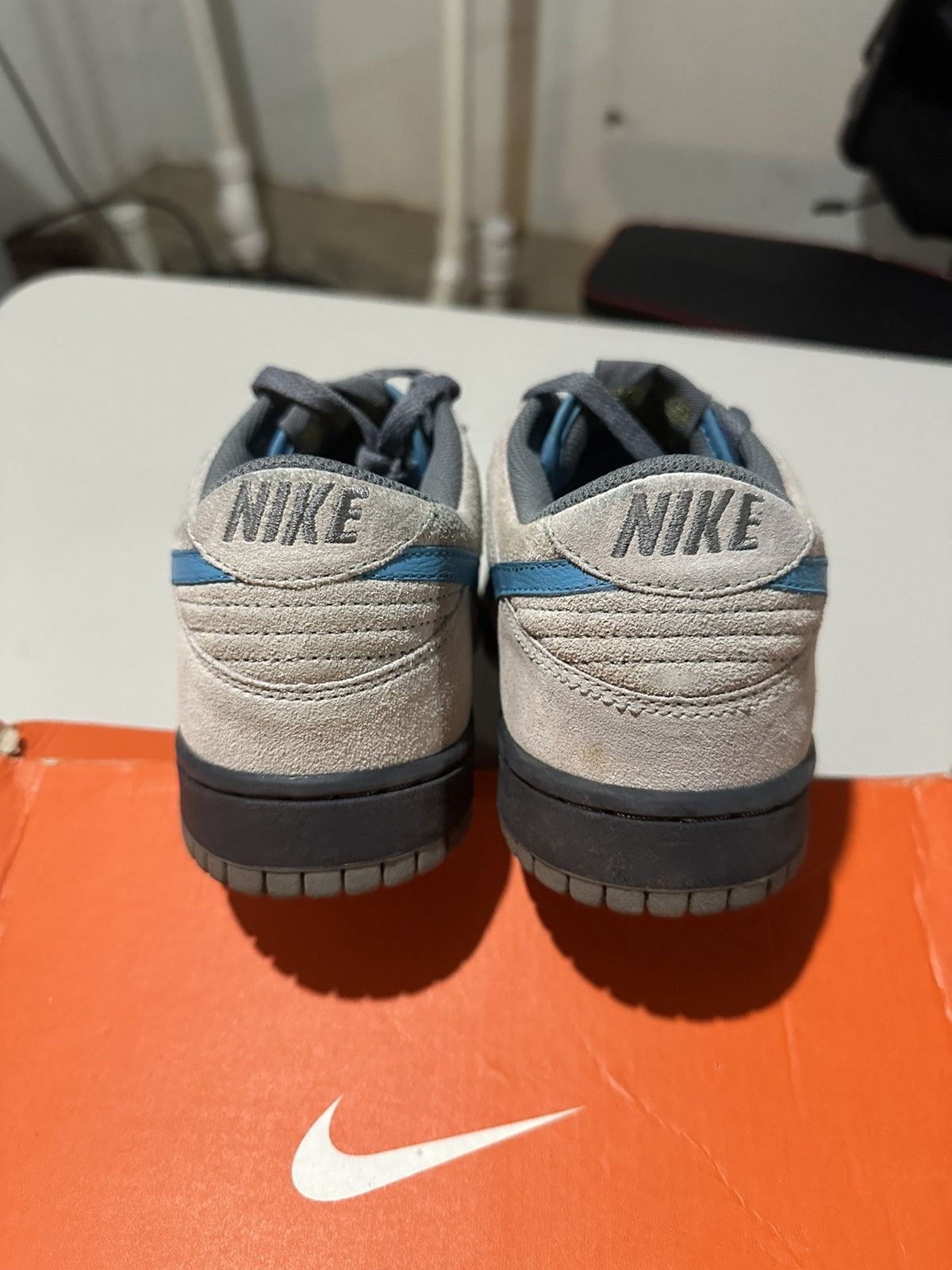 Nike 2006 Nike Dunk Low CL Neutral Gray Aqua Size US 9.5 / EU 42-43 - 5 Thumbnail