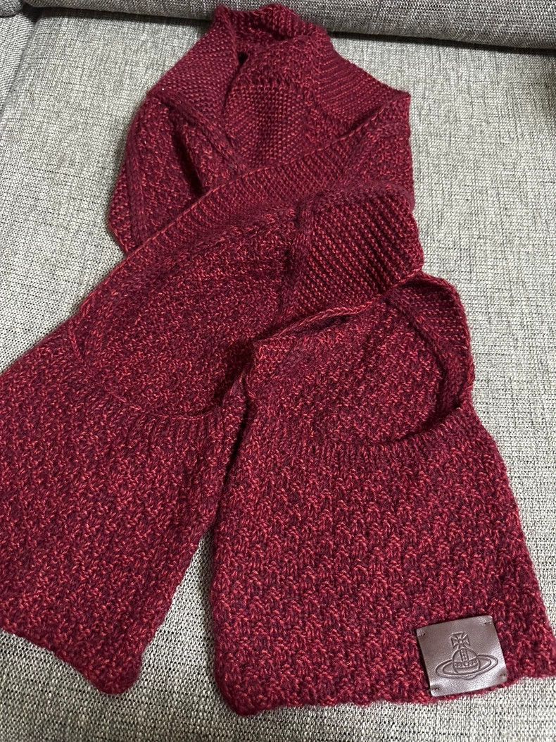 Vivienne Westwood Pocket knit scarf