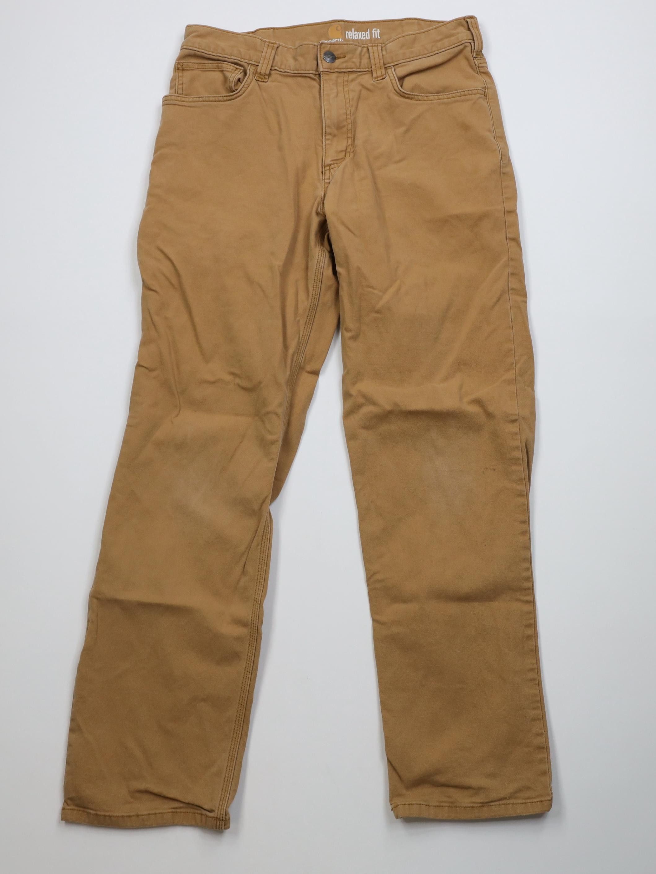 Carhartt Vintage Y2K Carhartt Relaxed Fit Stretch Canvas Pants Brown Size US 32 / EU 48 - 1 Thumbnail