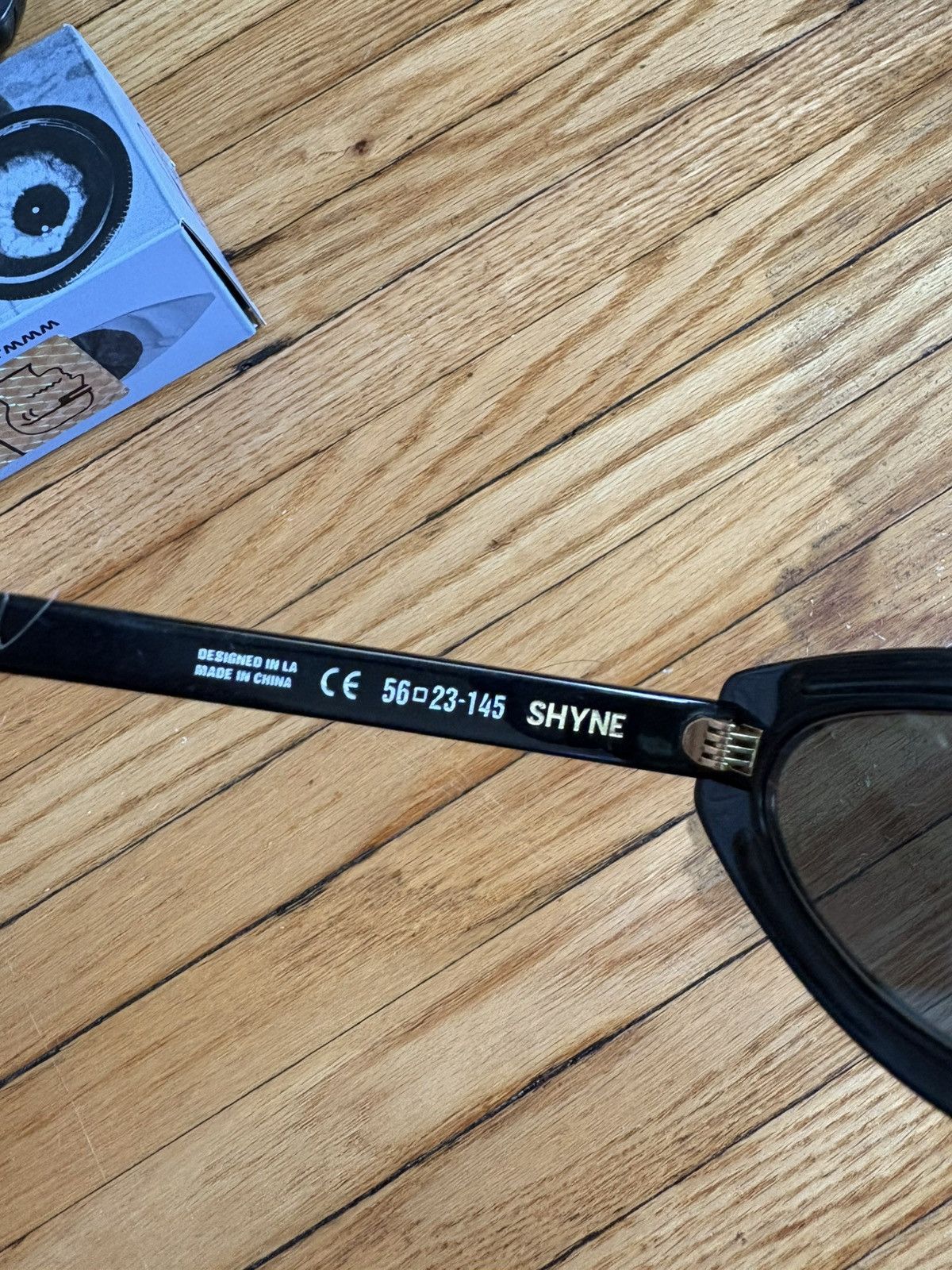 Brain Dead Brain Dead Shyne Sunglasses (Black) Size ONE SIZE - 7 Thumbnail