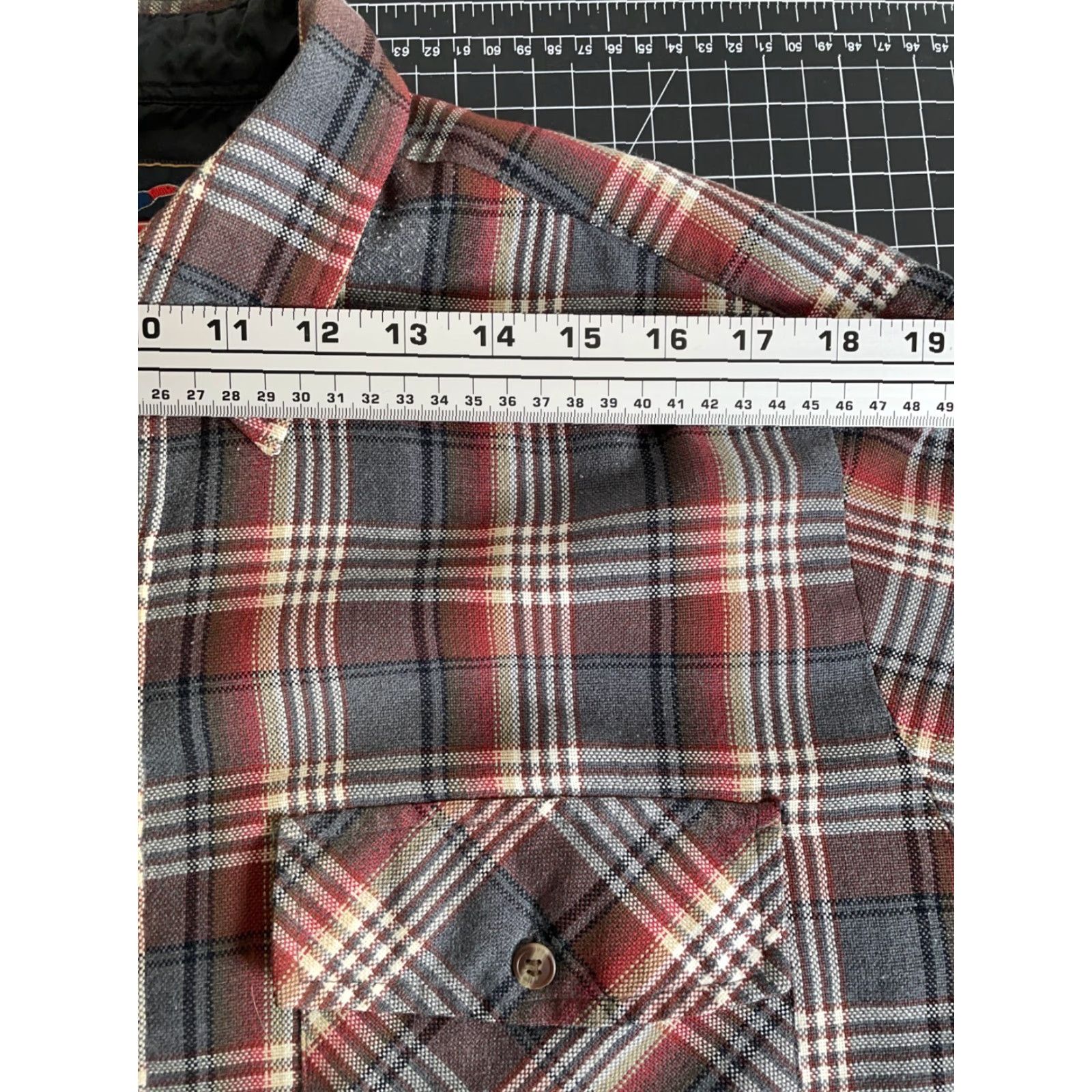 Vintage VINTAGE Backpacker Plaid Flannel Shirt Adult Large Brown Long Sleeve Workwear 90s Grunge Mens Size US L / EU 52-54 / 3 - 7 Thumbnail