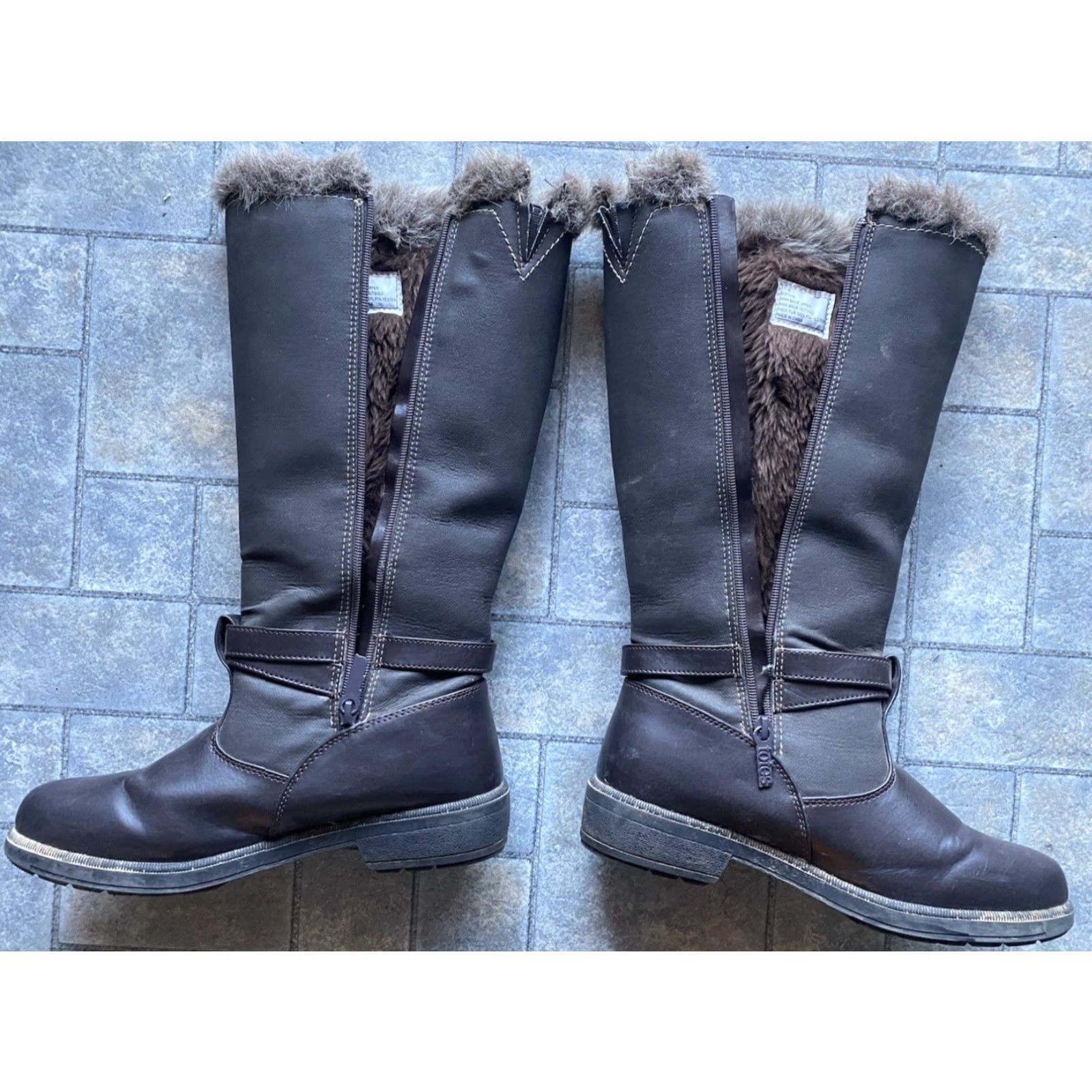 Vintage Totes Esther Snow Boots Black Women’s Size 10M Boot Women Size US 10 / IT 40 - 4 Thumbnail